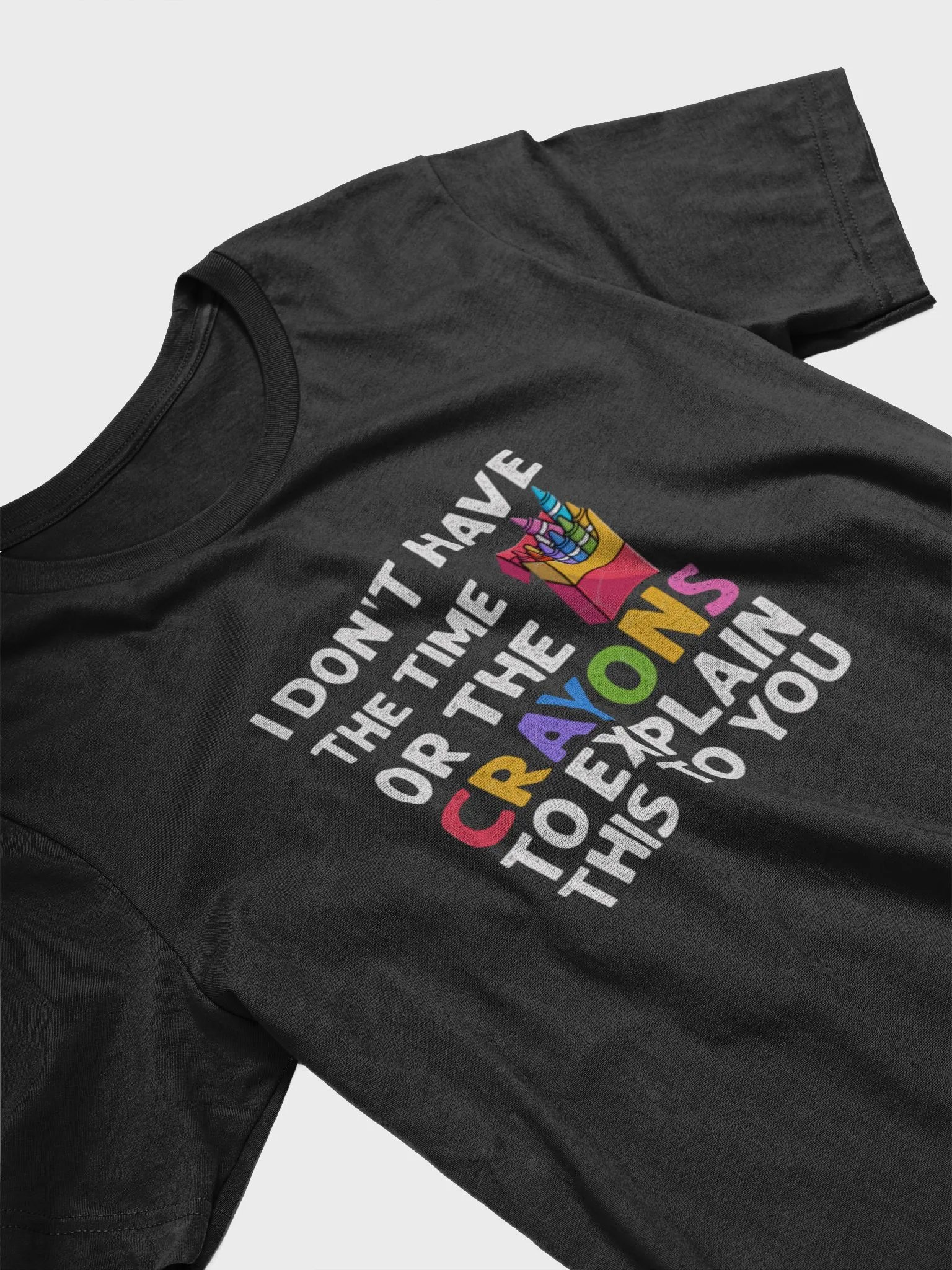 Crayons T-shirt product image (30)