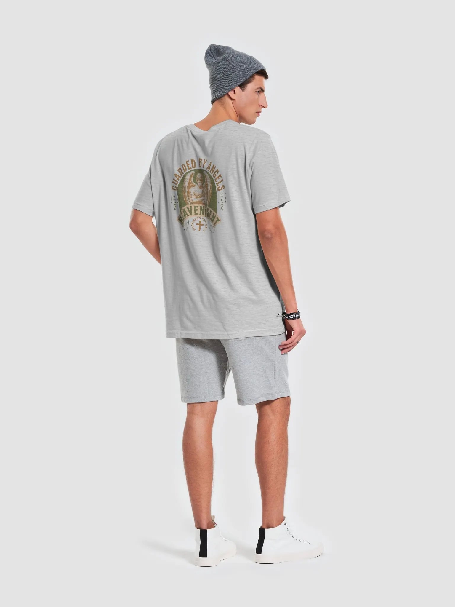Guarded by Angels T-Shirt - Back Print product image (26)