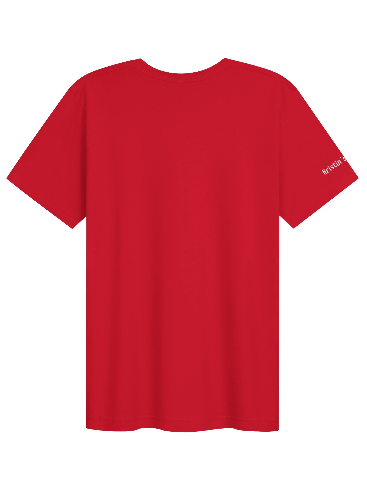 Kristin's Friends "Meowy Christmas" Red T-Shirt product image (2)