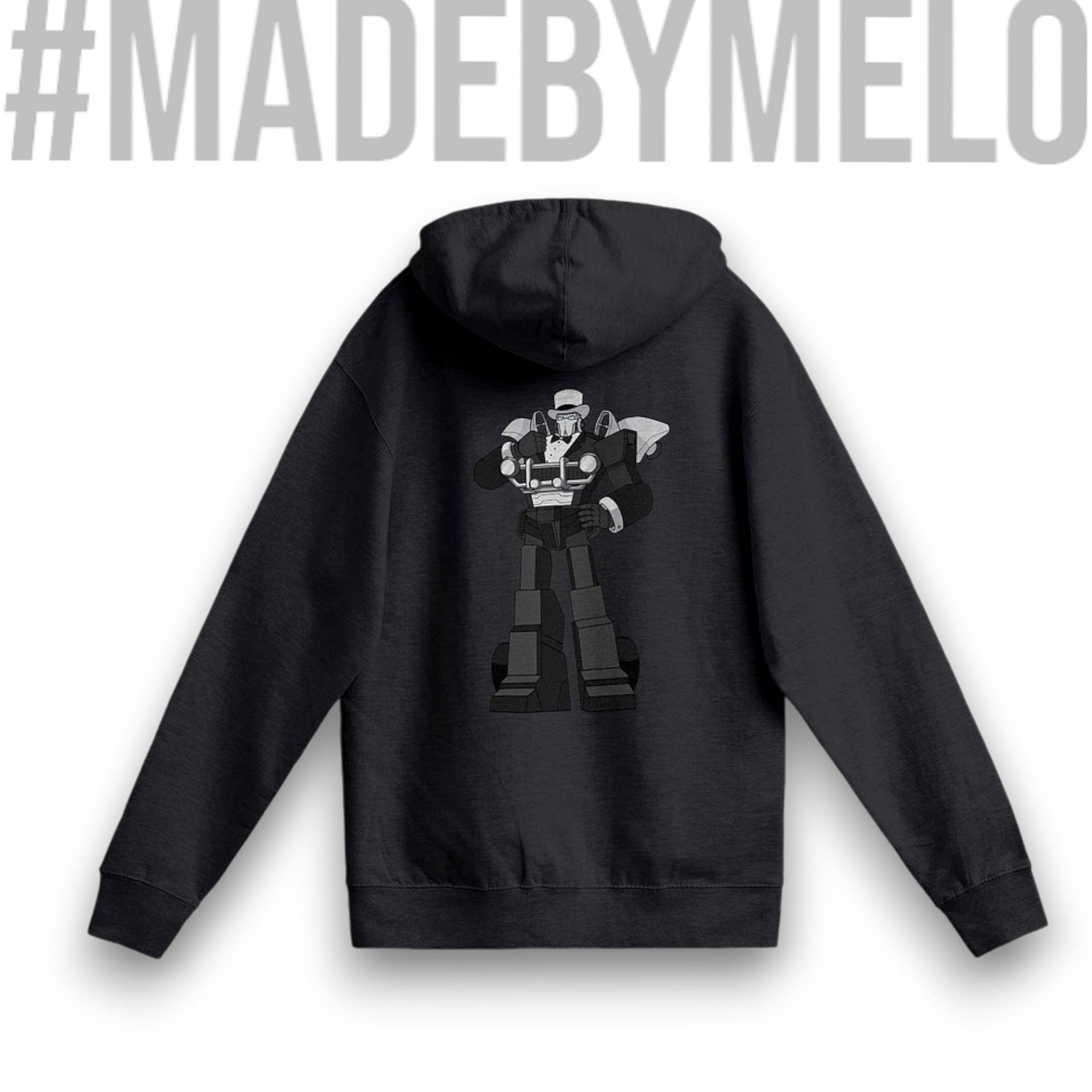 Fancy Carball Bot - Classic Zip Hoodie | #MadeByMELO product image (1)