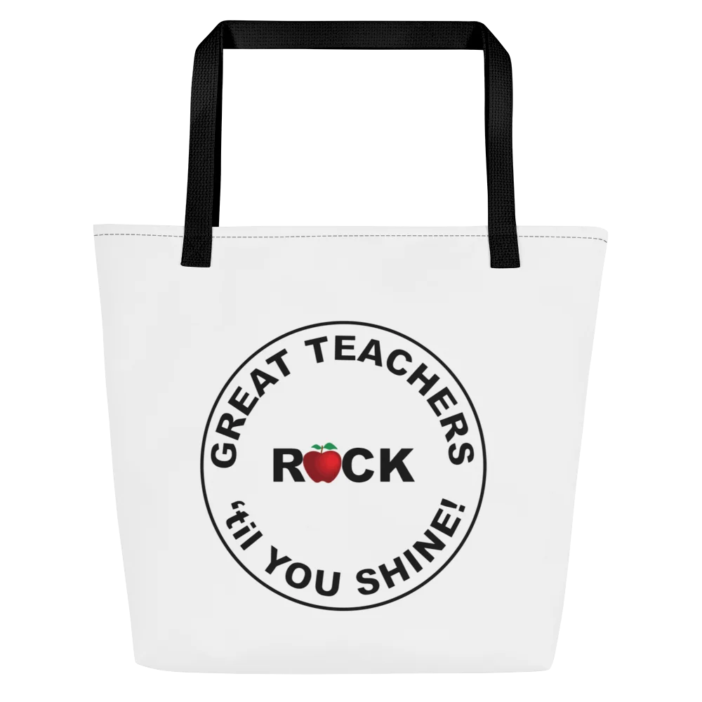 GREAT TEACHERS ROCK! TOTE product image (1)