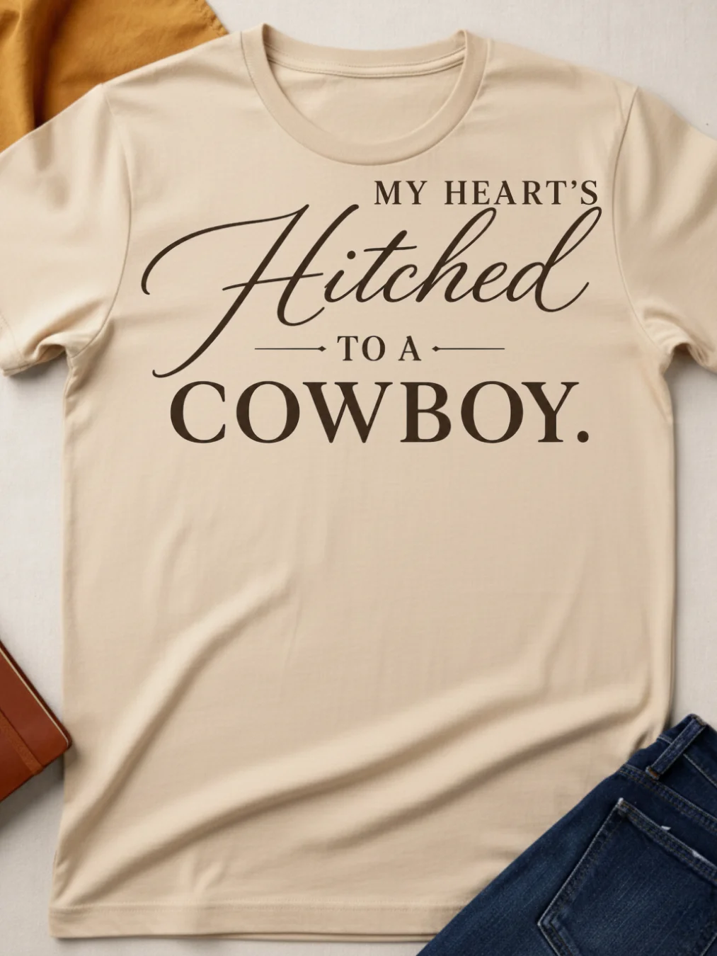 Hitched to a cowboy product image (1)