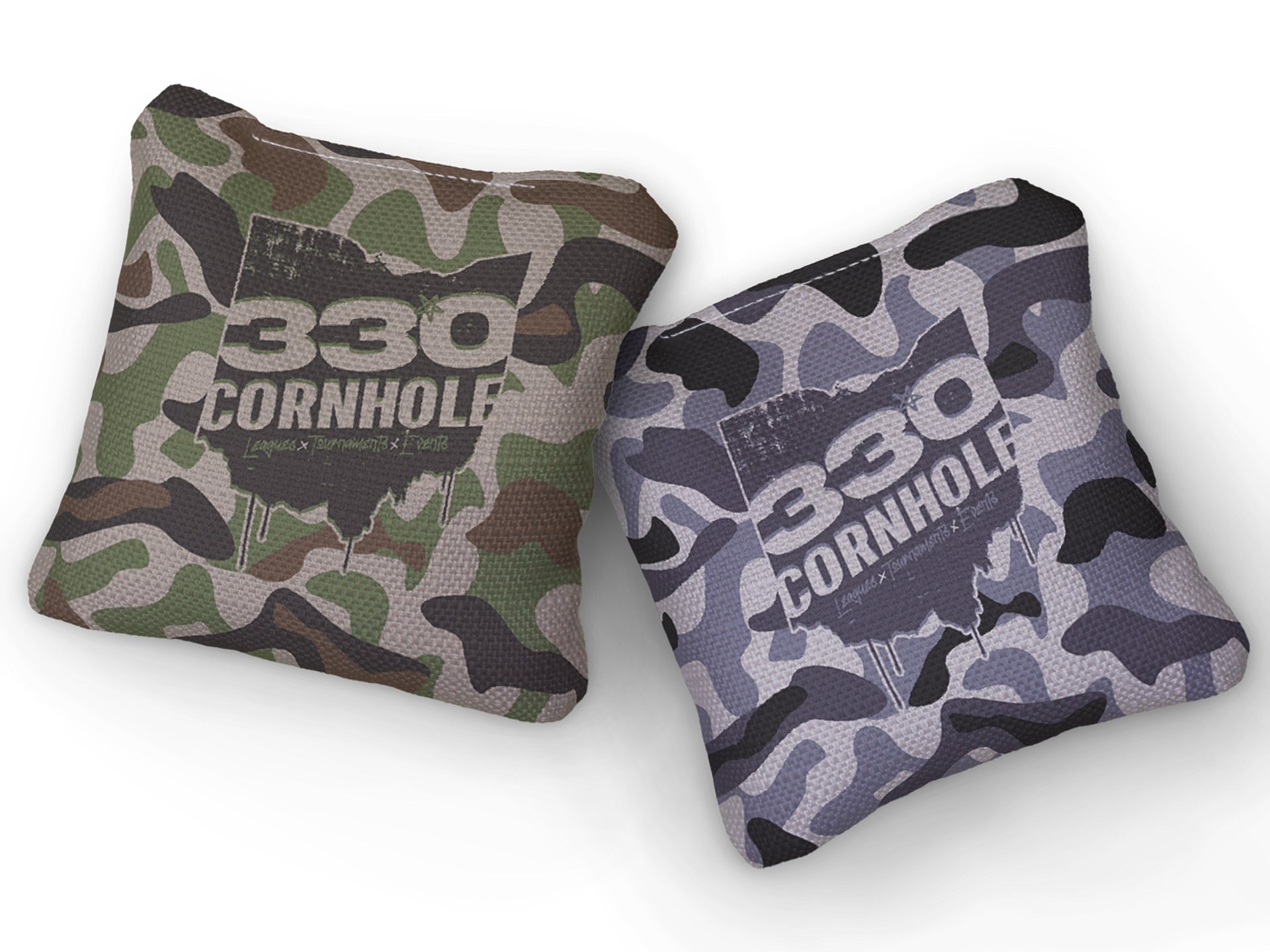 330 Cornhole Camo Premium All Weather Cornhole Bags QTY 8 product image (1)