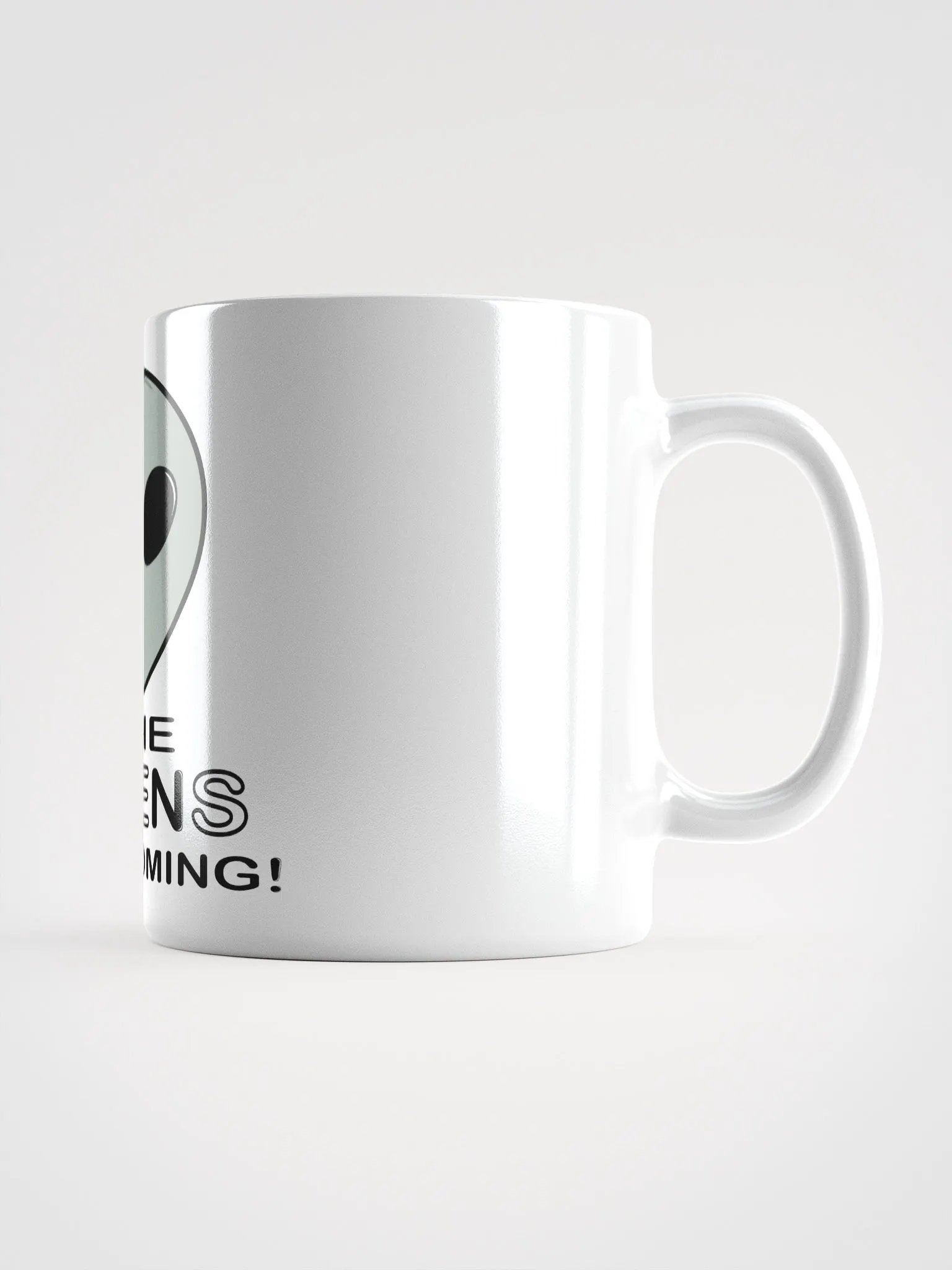 The Aliens Are Coming! #1 - White Glossy Mug product image (2)