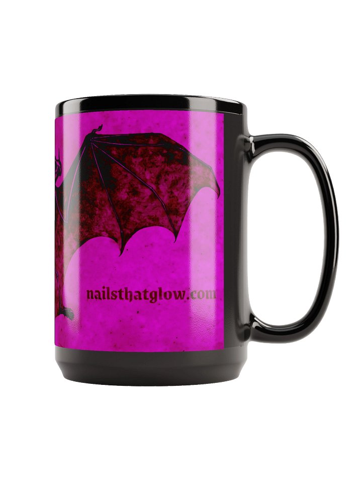 bat - nailsthatglow 15oz mug product image (2)