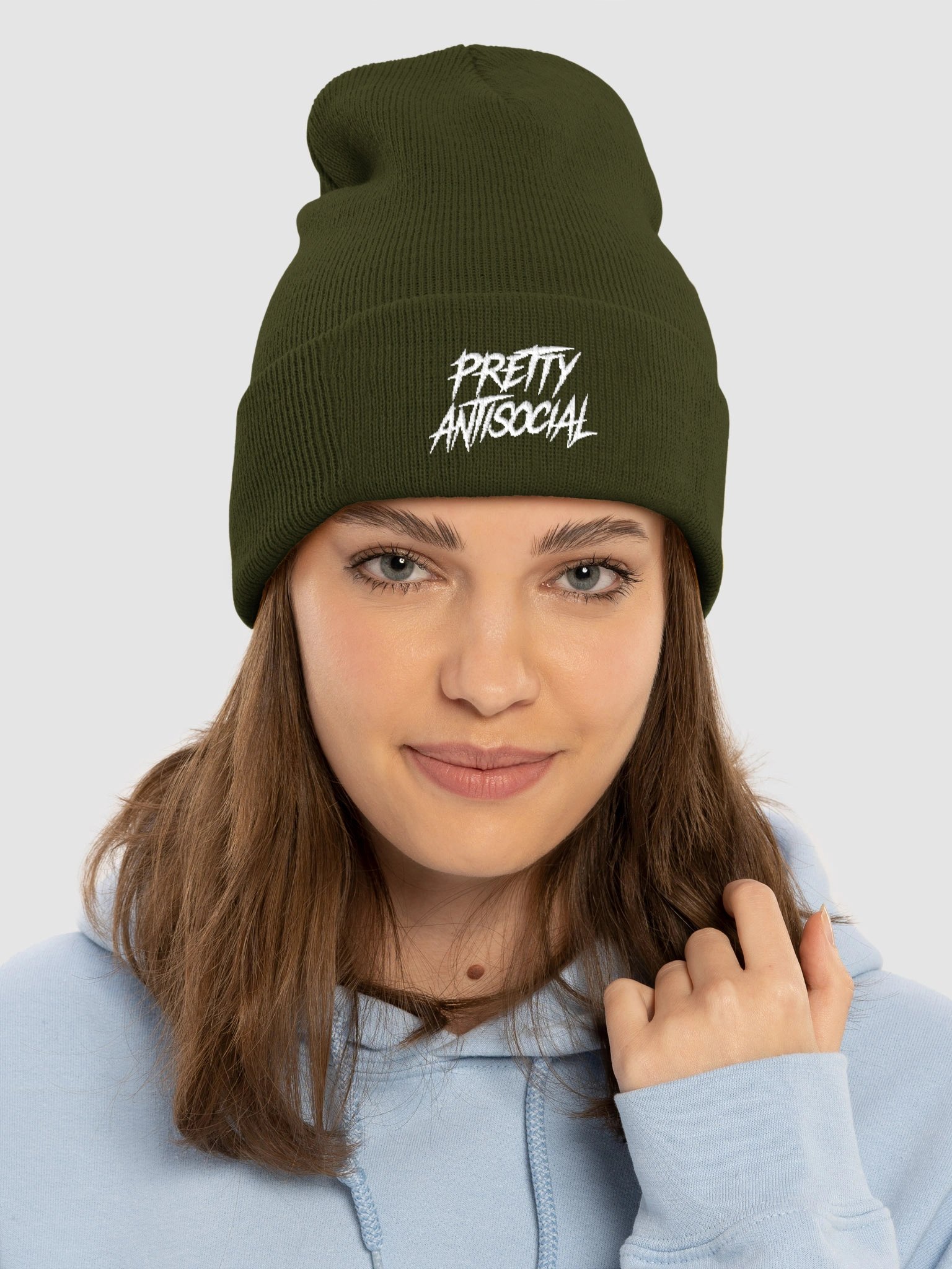 Pretty AntiSocial Scratch Logo Beanie product image (22)