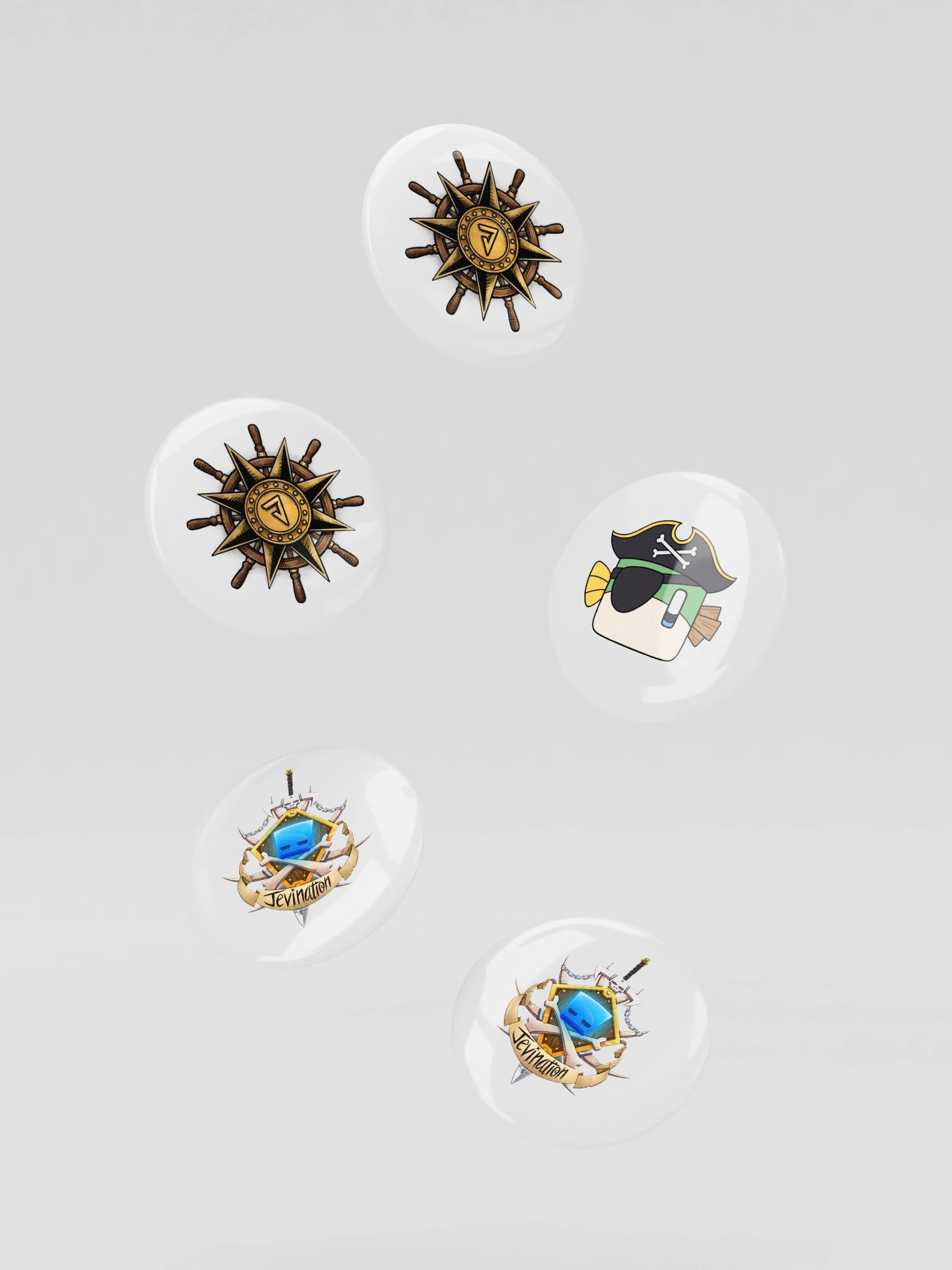 Pirate Jev's Pin Set! product image (4)