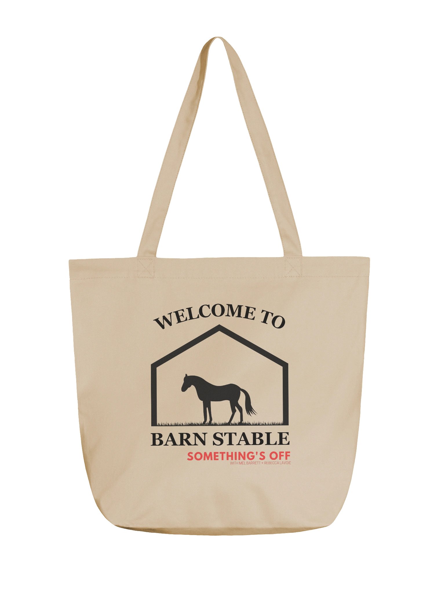 "Welcome to Barn Stable" tote product image (1)