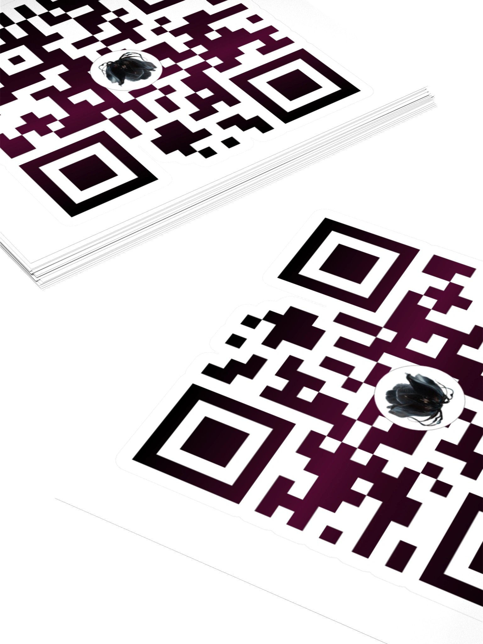 Rendering Humanity QR STICKER + Daily Poetry Experience [AUDIO] product image (7)