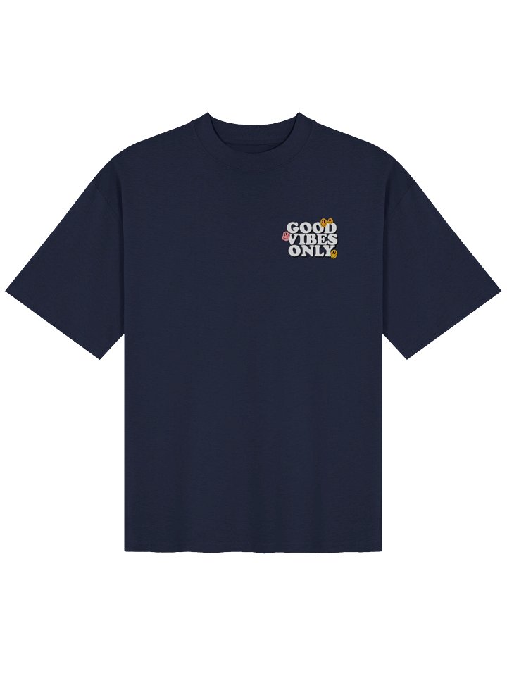 Good Vibes Only Organic Oversized Tee product image (1)