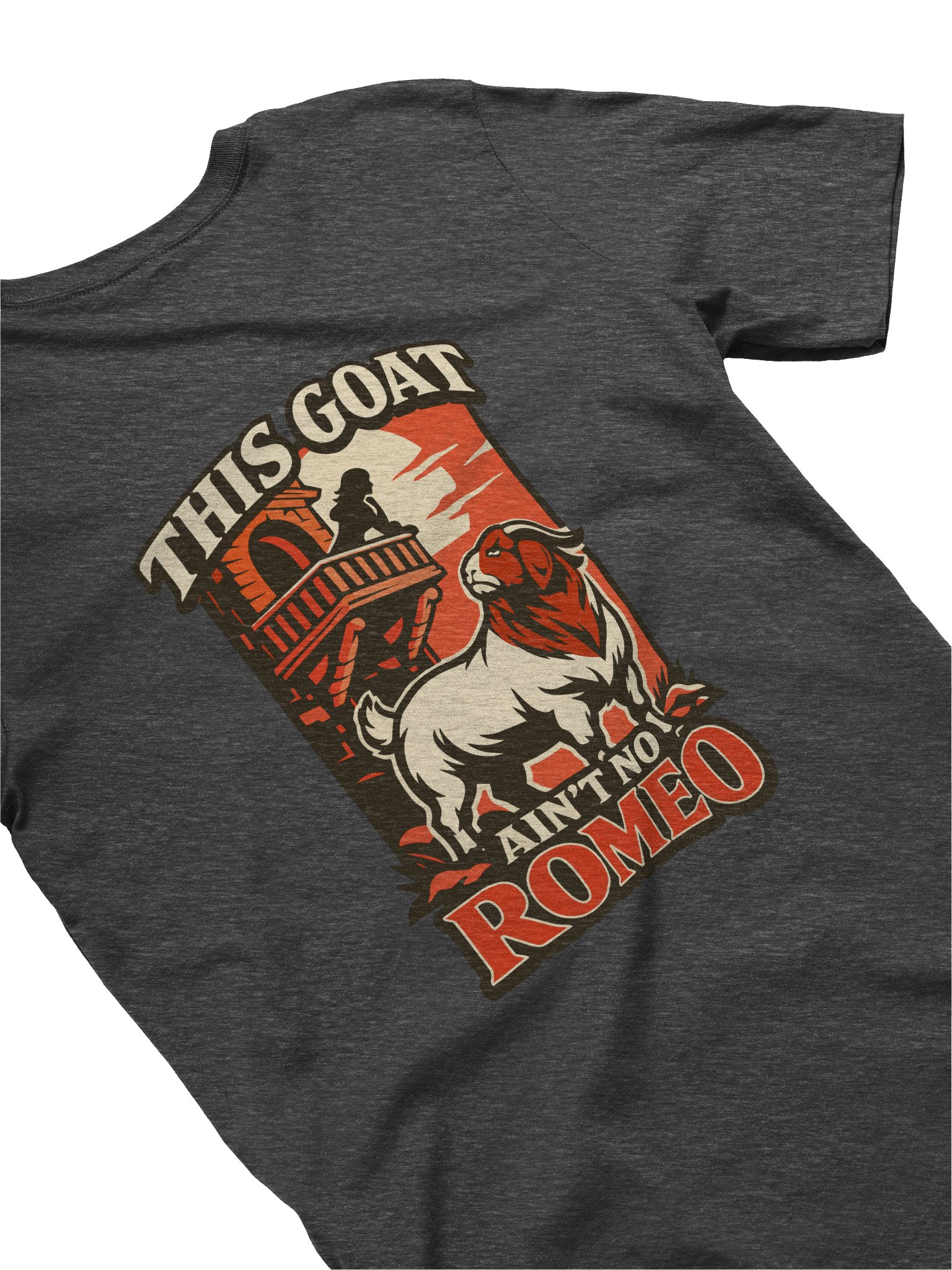 ROUND 44: THIS GOAT AIN'T NO ROMEO TEE product image (4)