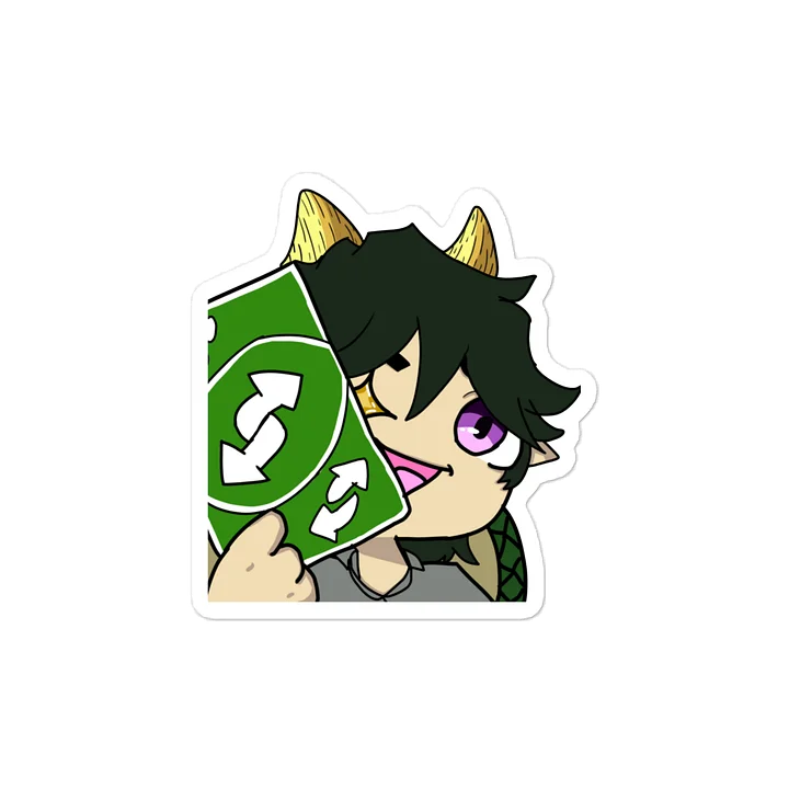 Kald Uno Reverse Vinyl Sticker product image (2)