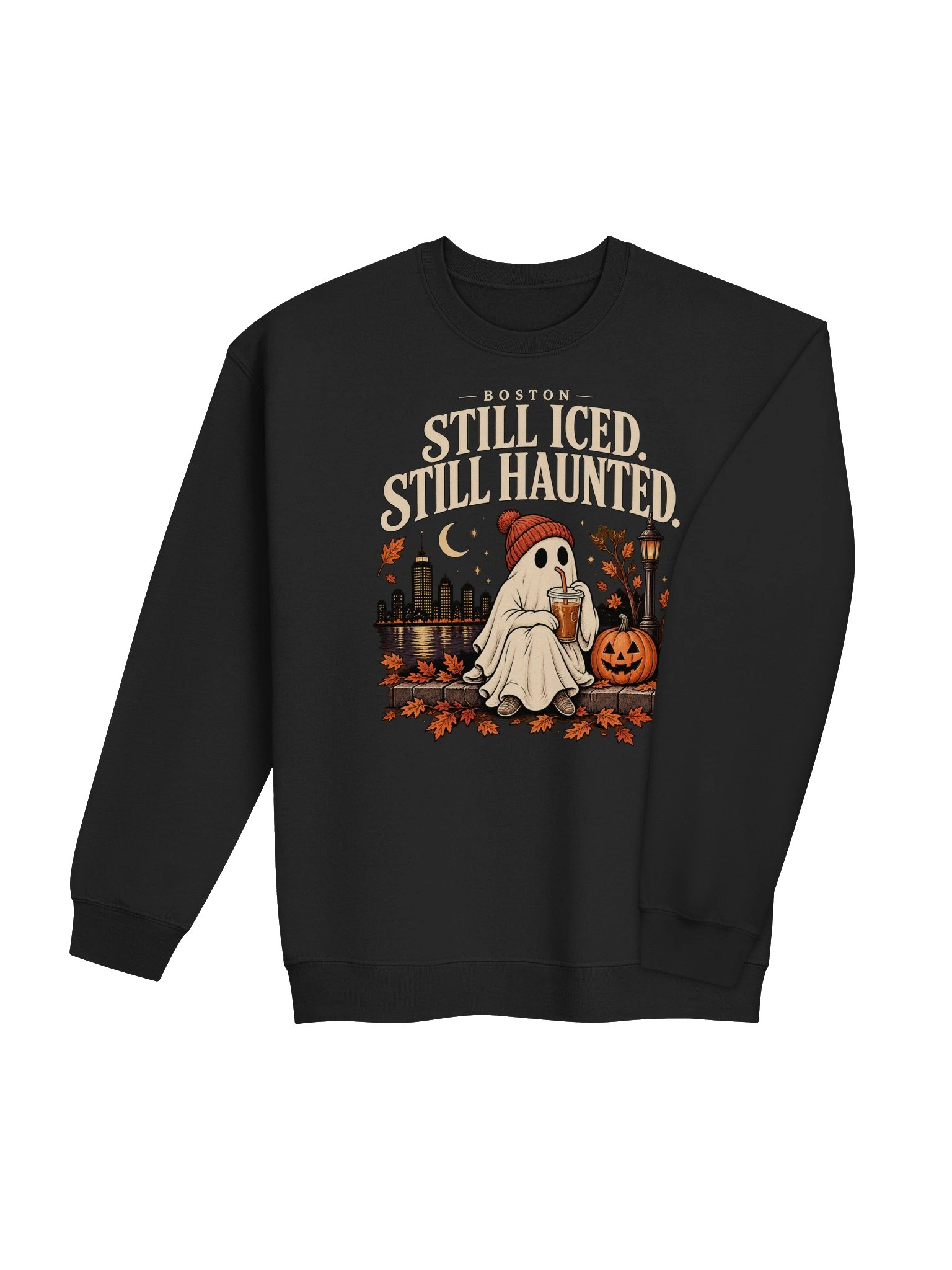 Boston: Still Iced. Still Haunted. Crewneck Sweatshirt product image (4)