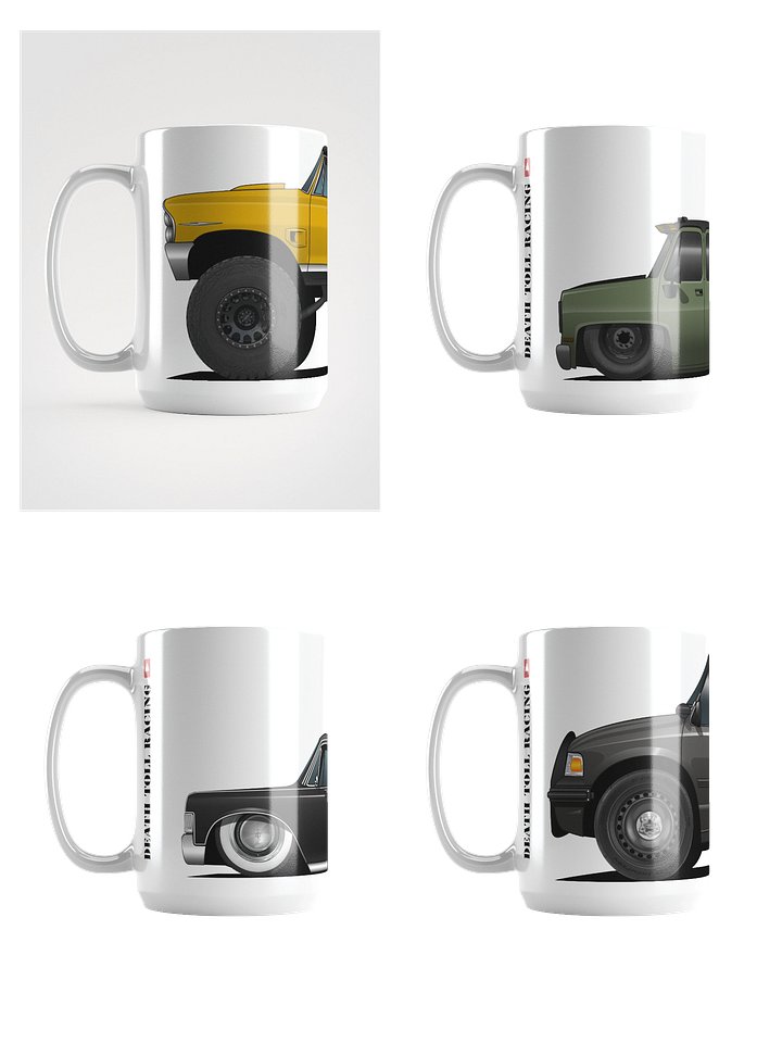 Set of 4 Death Toll Racing Builds Mugs in 15oz product image (1)
