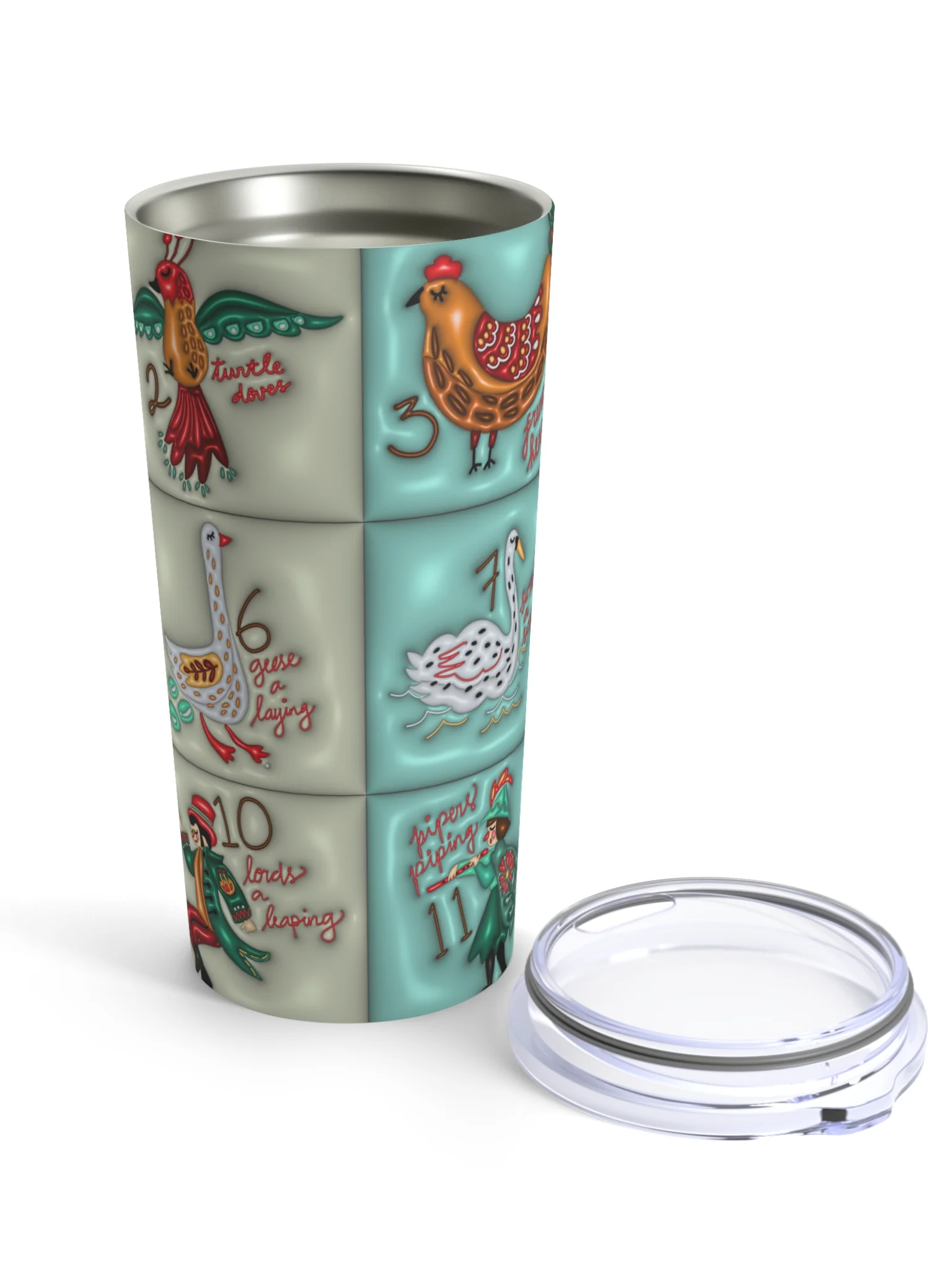 12 Days of Christmas Stainless Steel Tumbler product image (6)