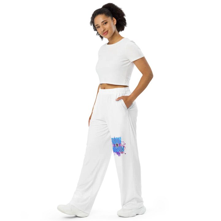 Born to Prosper Rhythm Splatter Wide-Leg Pants product image (2)