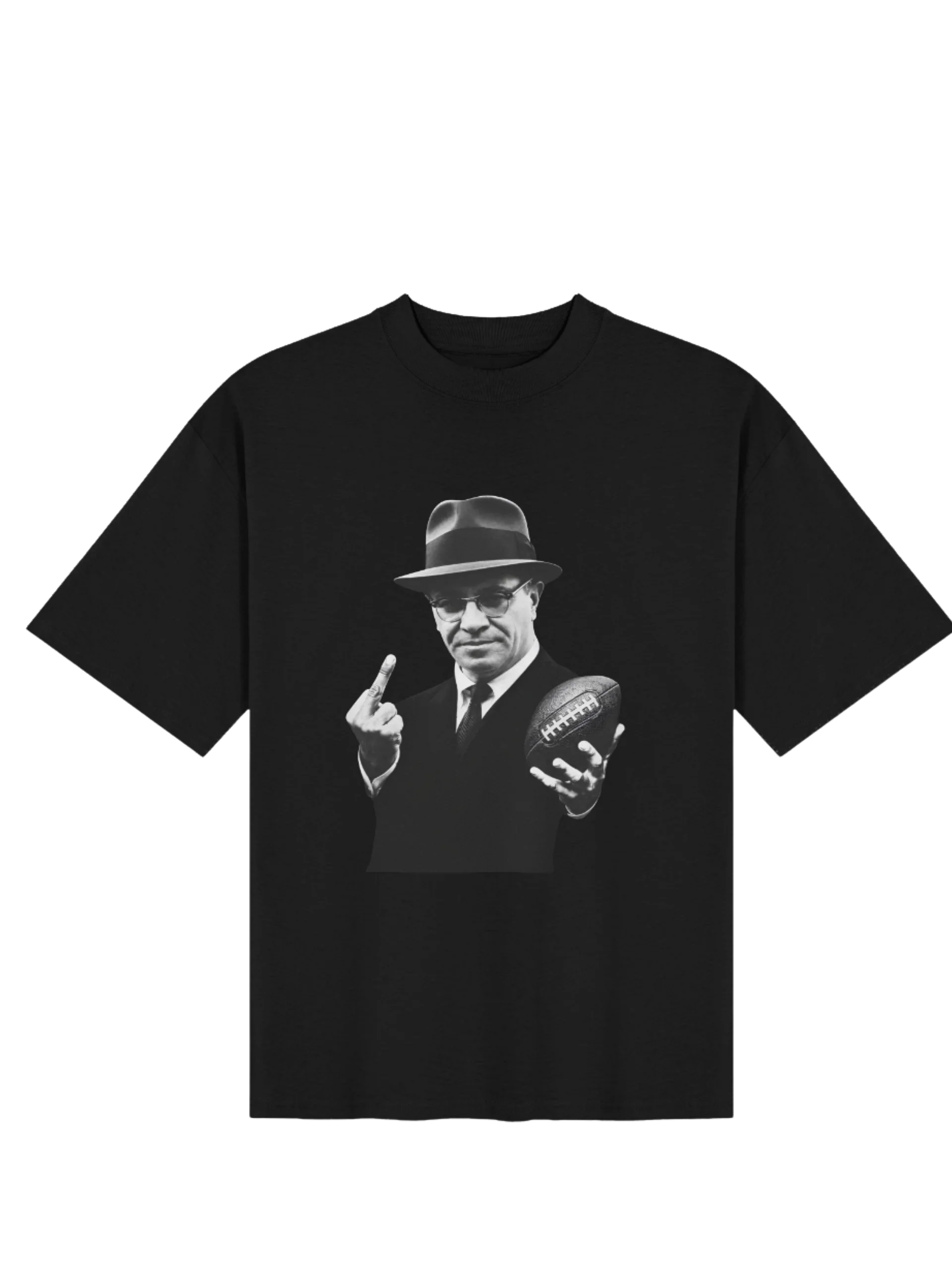 Vince Lombardi Football Middle Finger Shirt product image (142)