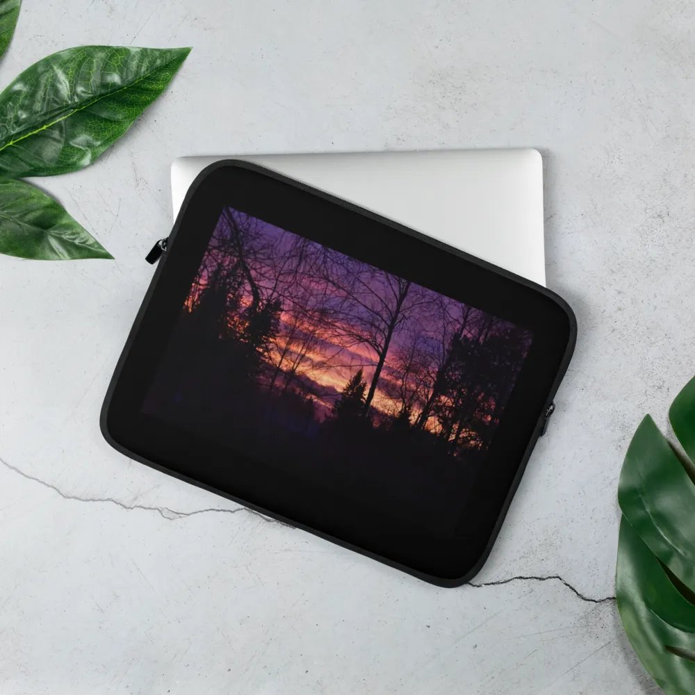 Laptop Sleeve: Purple Fall product image (3)