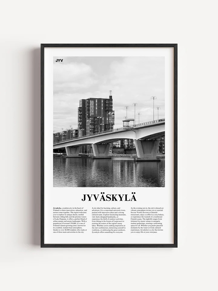 Jyvaskyla 02 Newspaper Poster product image (1)