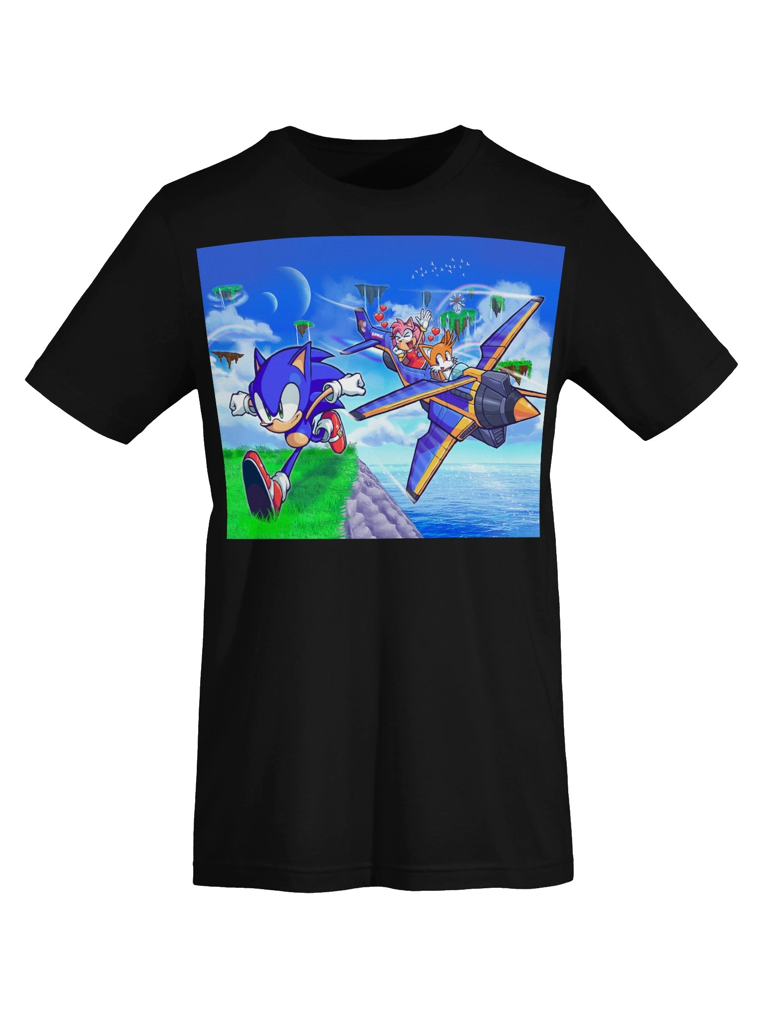 "Happy Birthday, SONIC!" Canvas Tee product image (5)