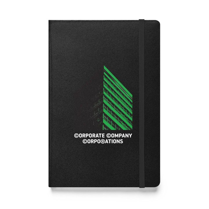 Corporate Company Corporations - Hardcover Bound Notebook | JournalBook® product image (1)