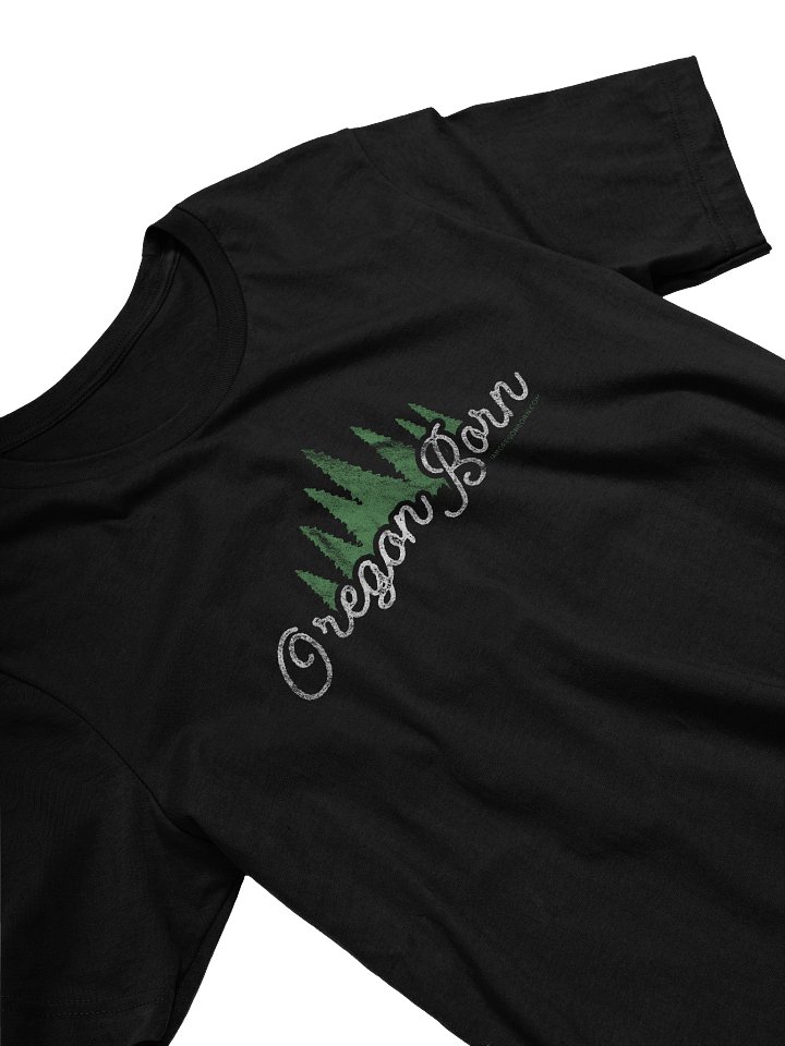 Oregon Born with Trees T-Shirt product image (2)
