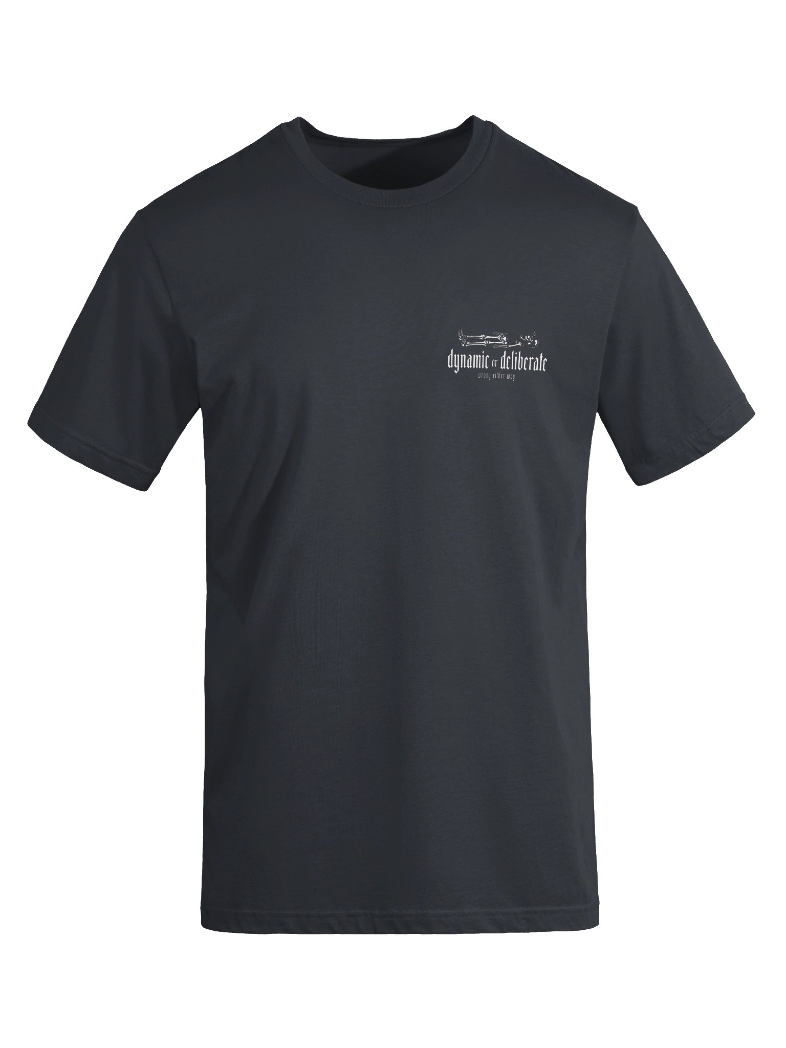 Dynamic or Deliberate Tee – Fitted product image (5)