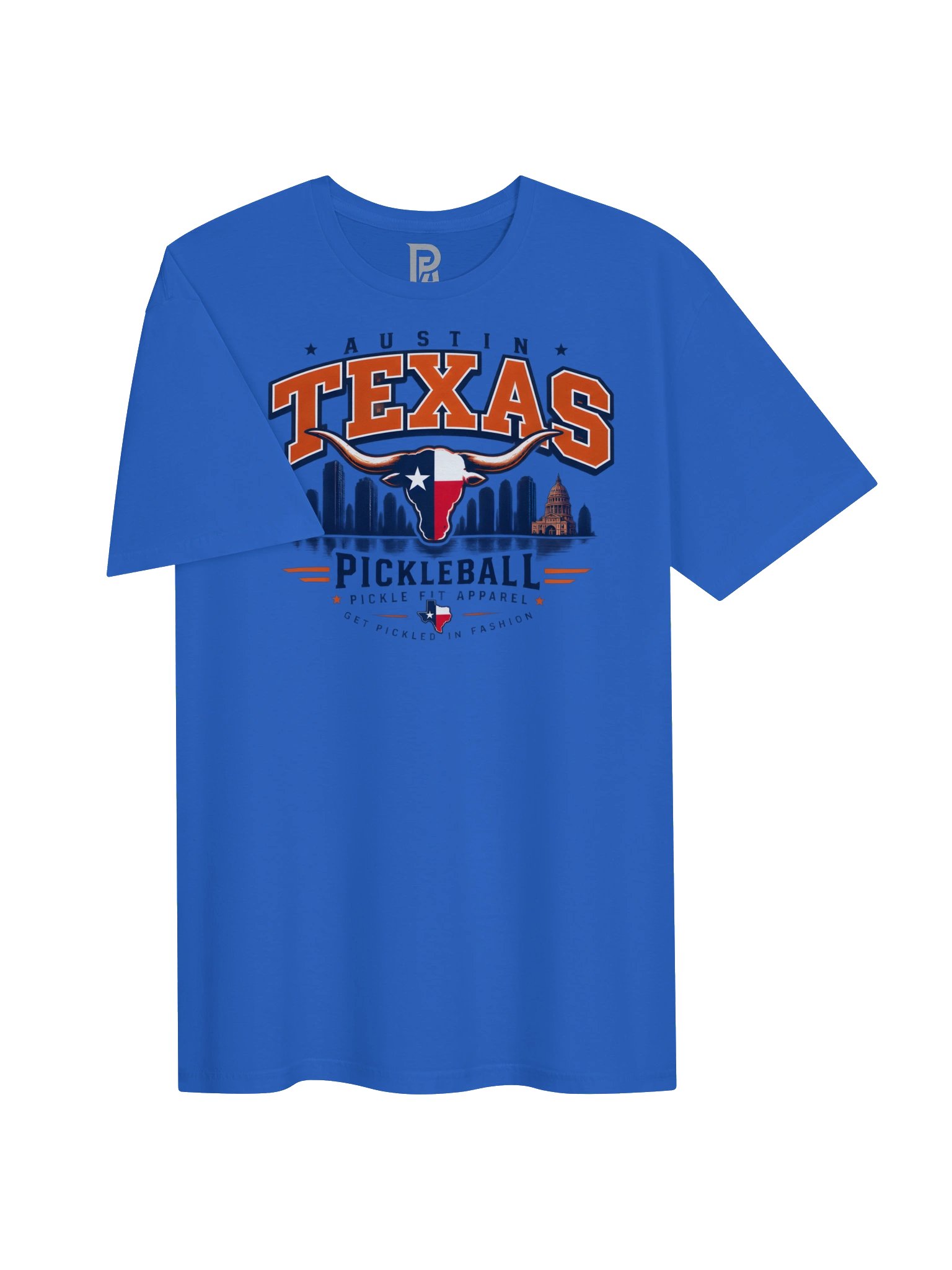 Texas Pickleball Longhorn Tee product image (18)