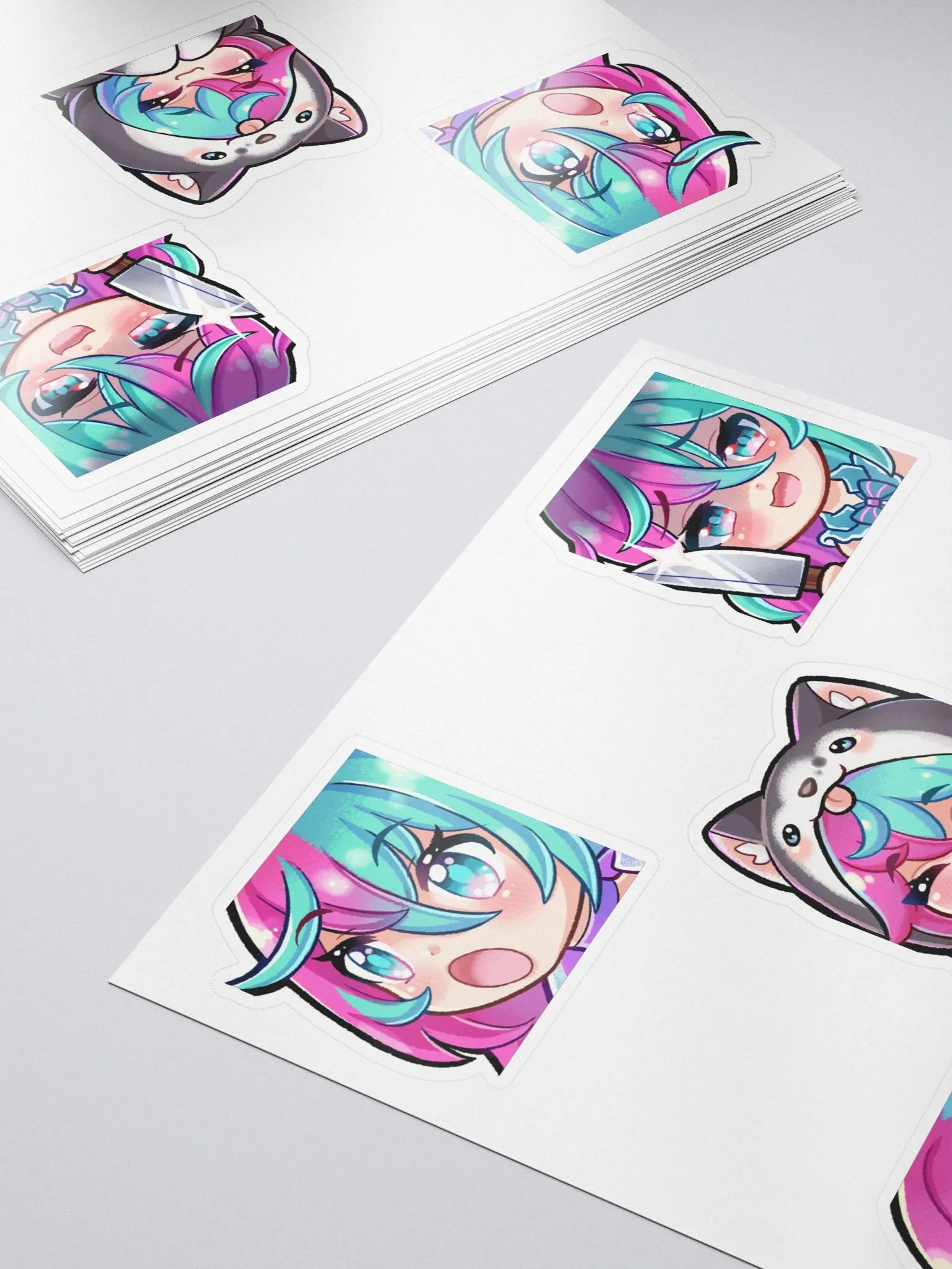 Emote Sticker Sheet product image (4)