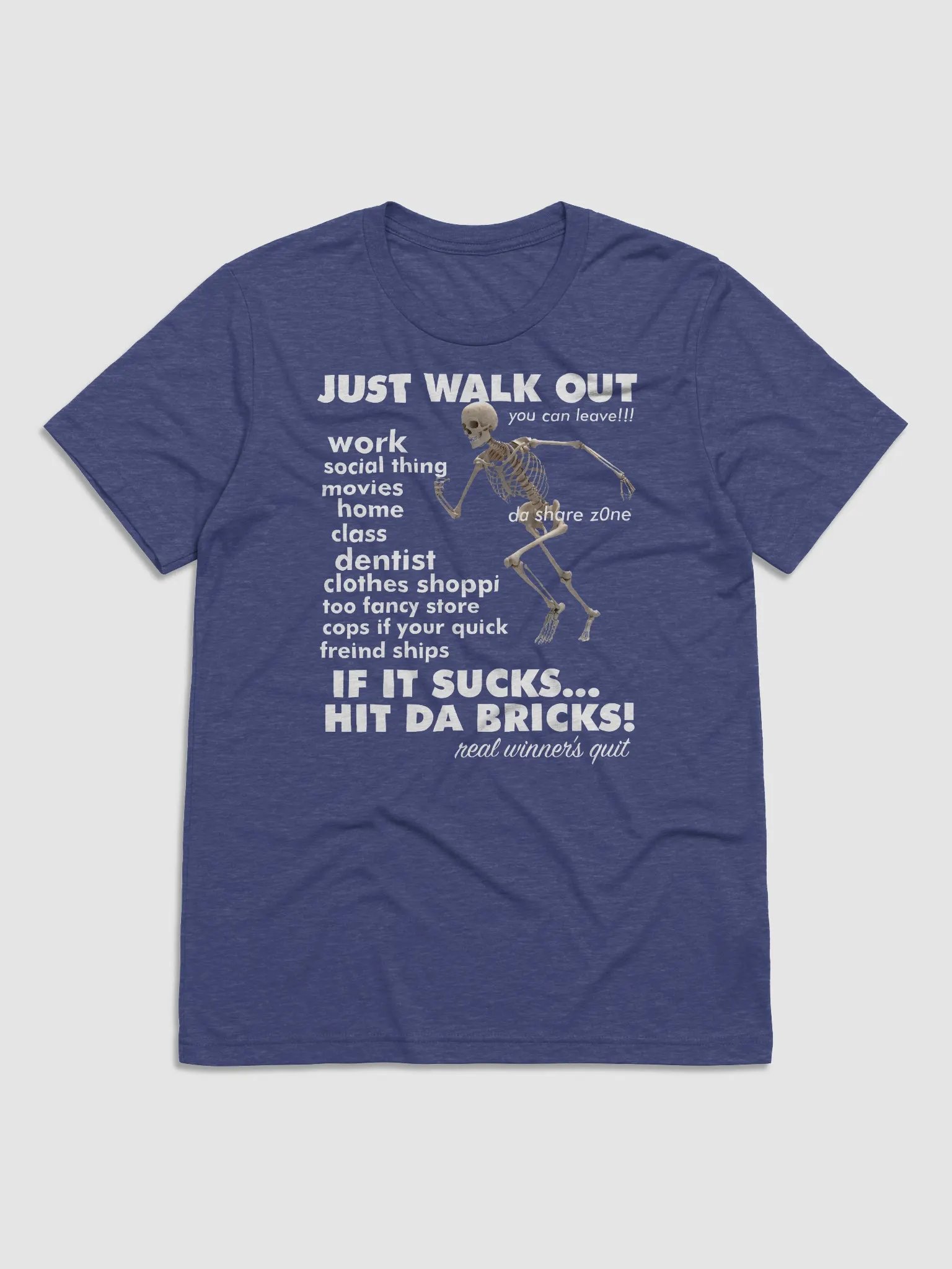 JUST WALK OUT (TRIBLEND) product image (1)