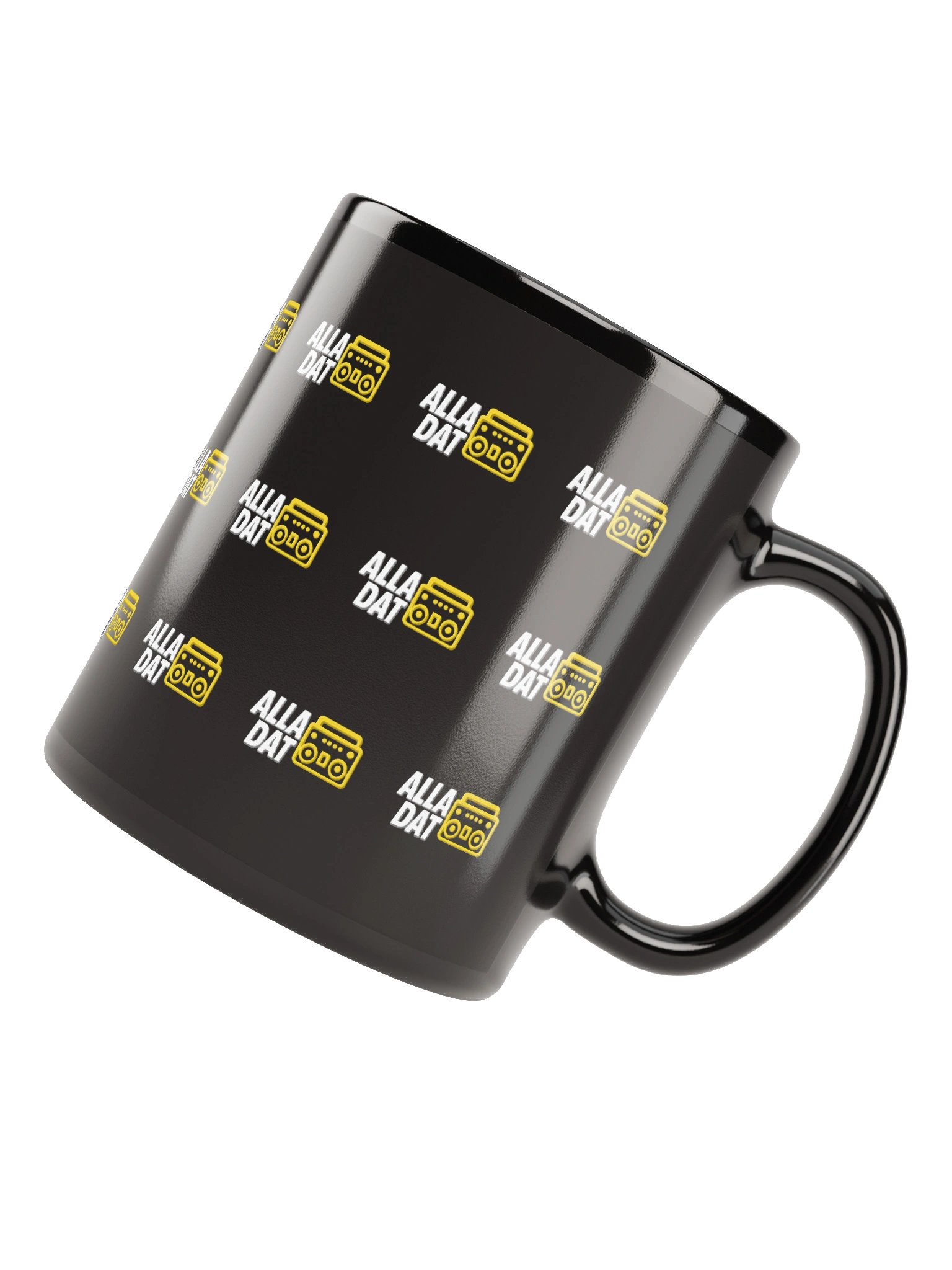 BCR: ALLA DAT BLACK MUG product image (4)