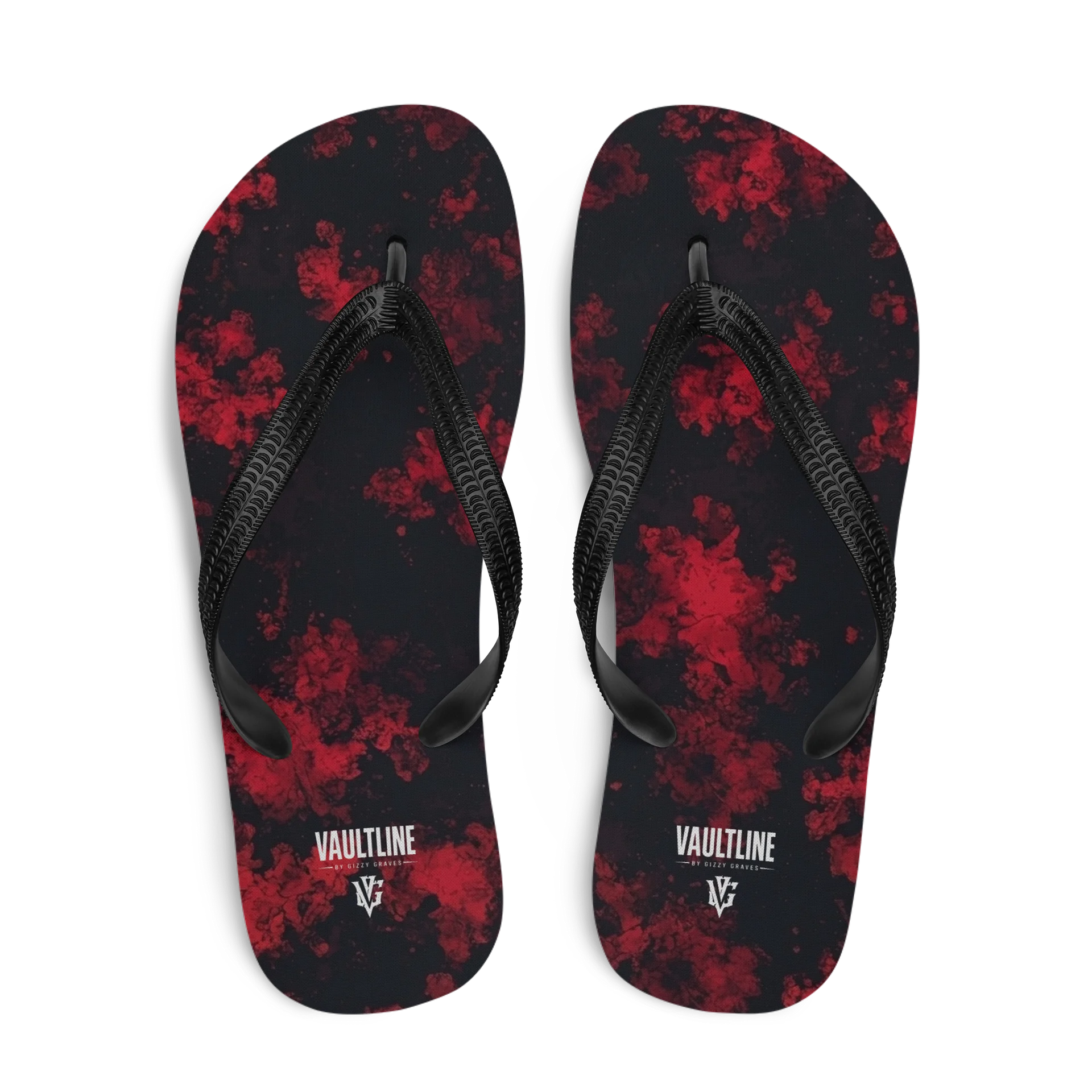 Vaultline Crimson Abyss Flip-Flops product image (2)