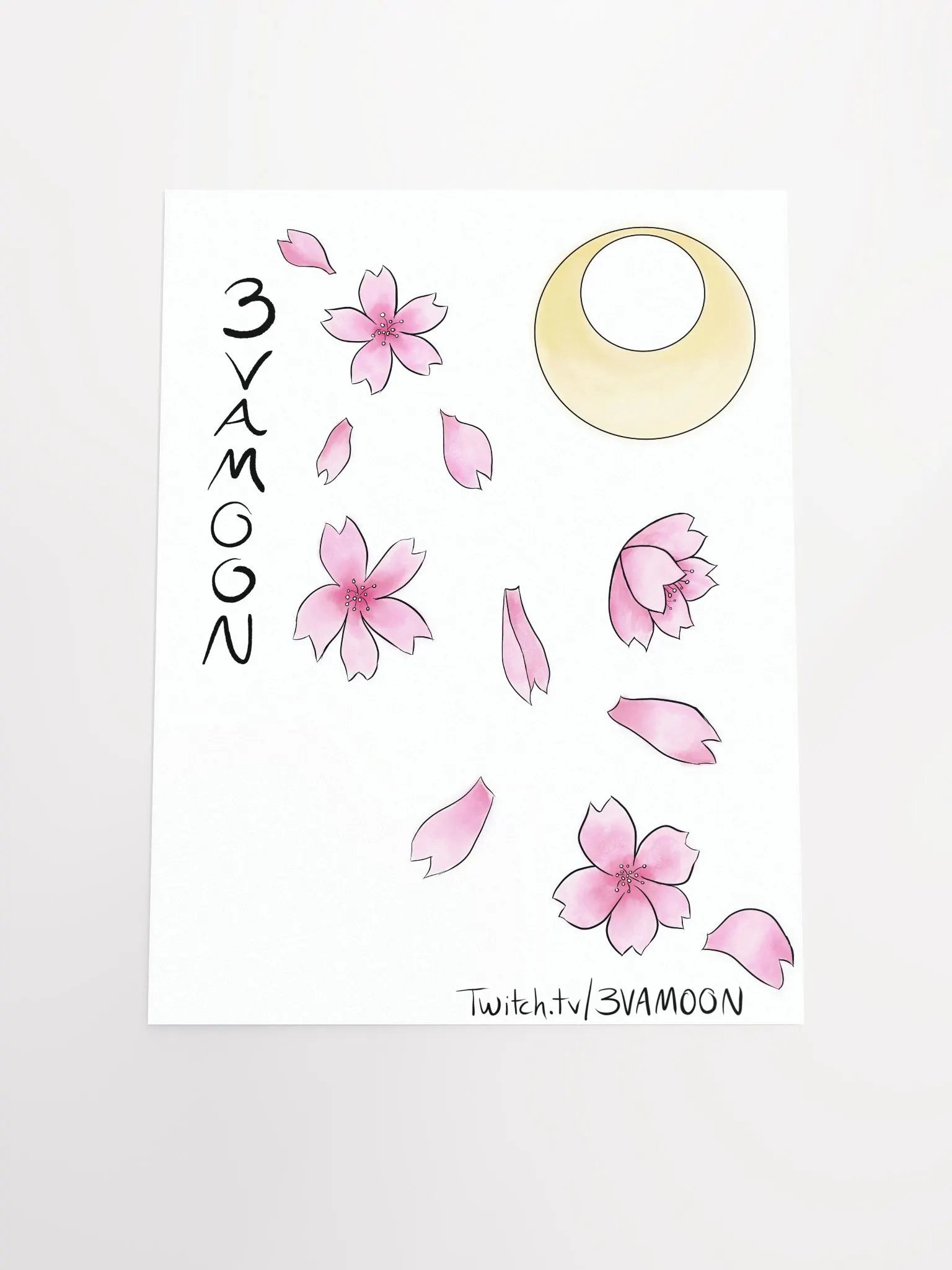 Sakura Moon White 12