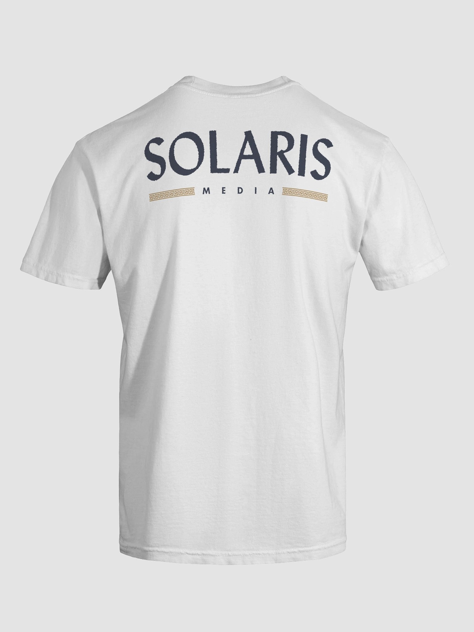 Solaris Logo + Back Print Tee (Light Variant) product image (6)
