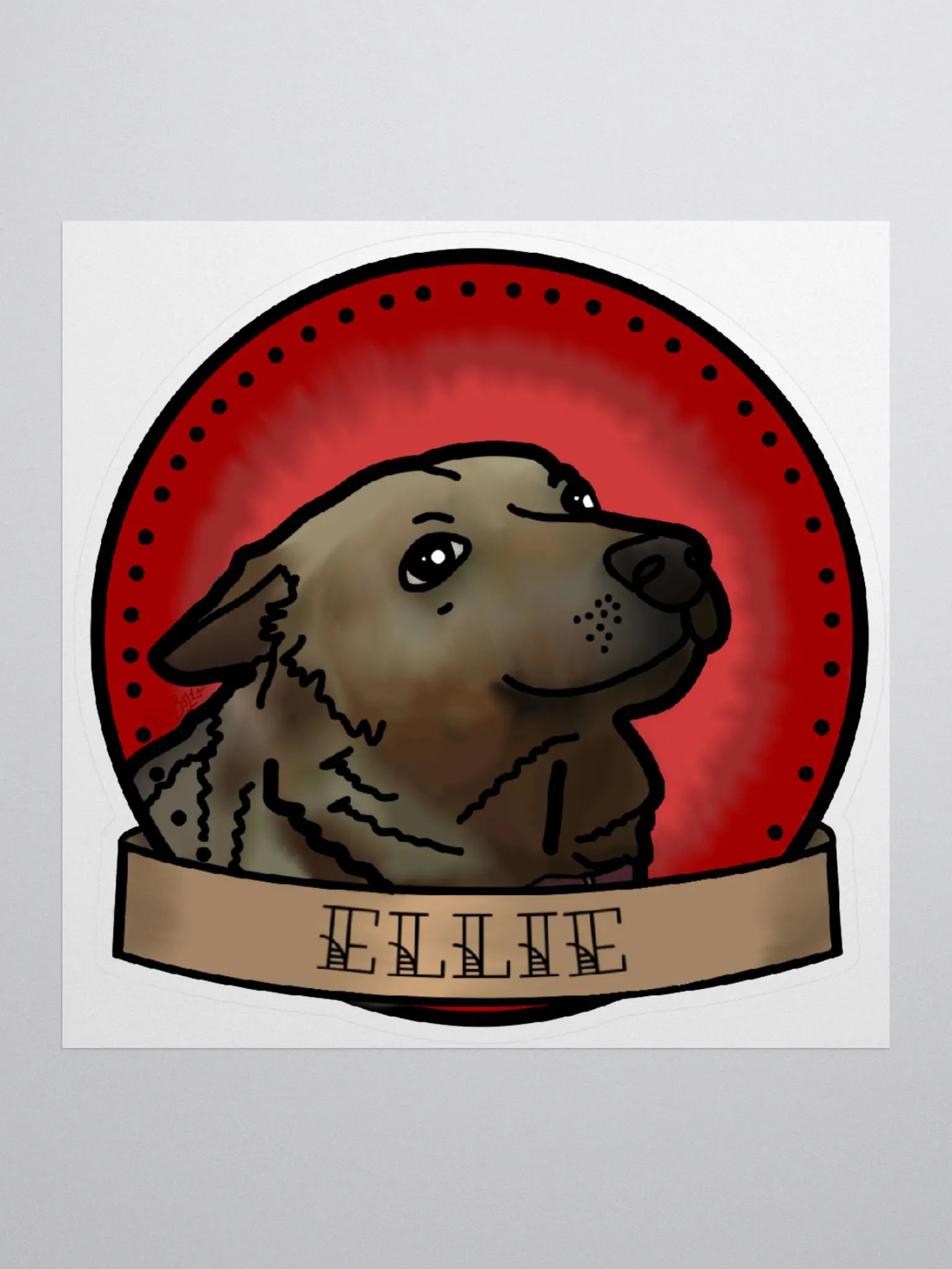 Support Ellie Sticker! product image (1)