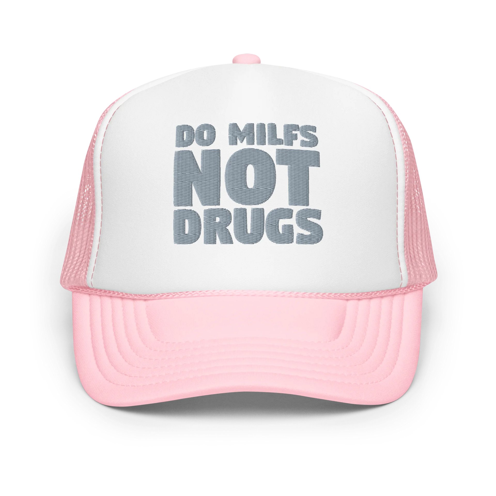 DO MILFS NOT DRUGS Foam Trucker Hat product image (19)