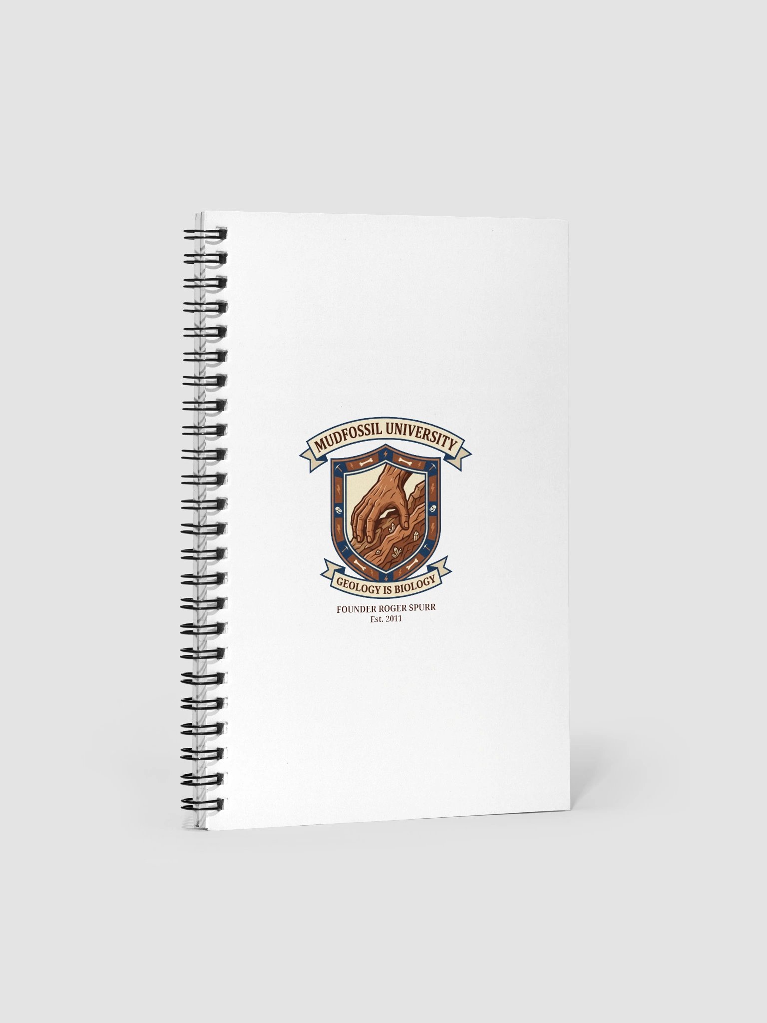 Mudfossil University Notebook product image (1)