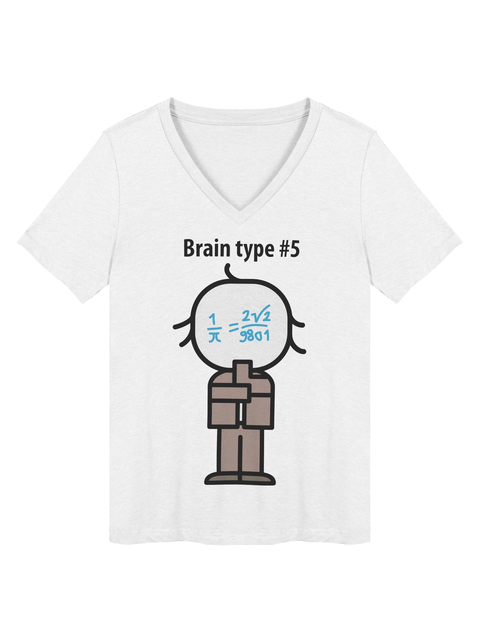Women's t-shirt for brain type #5 product image (1)