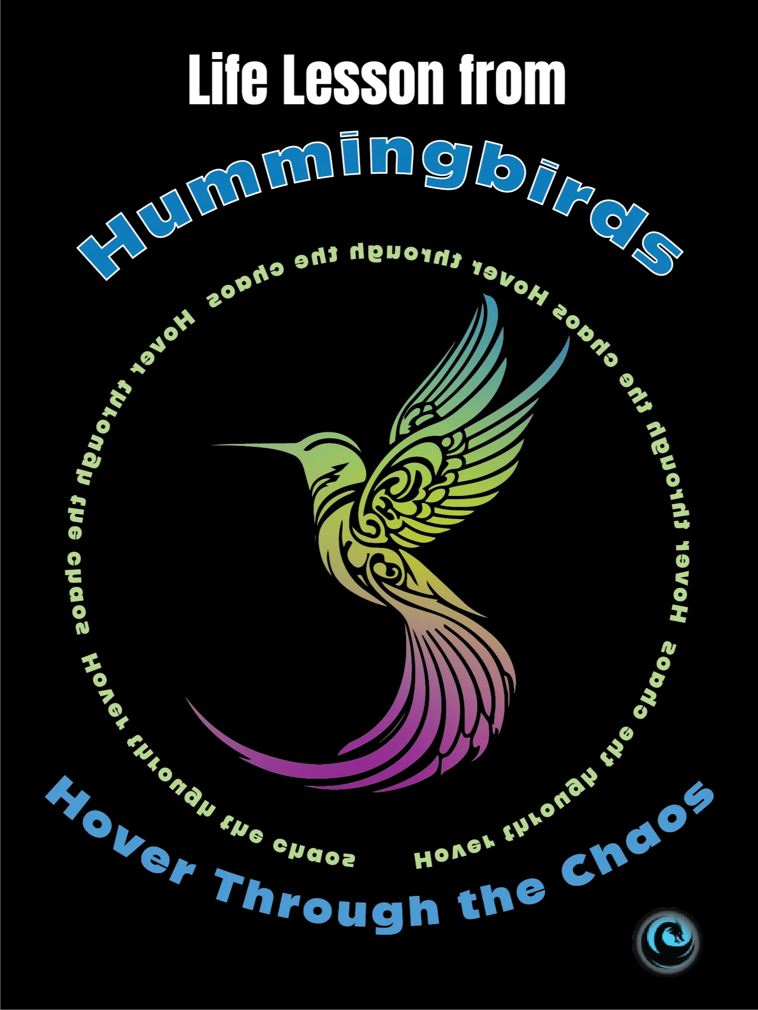 Hummingbird Mindfulness Graphic Shirt - Hover Through Chaos product image (2)