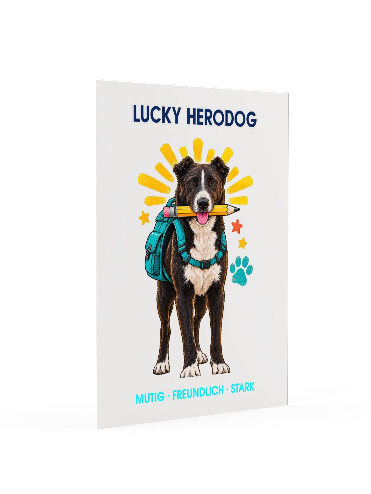 DogKids Schulanfänger Poster – Lucky HeroDog product image (10)