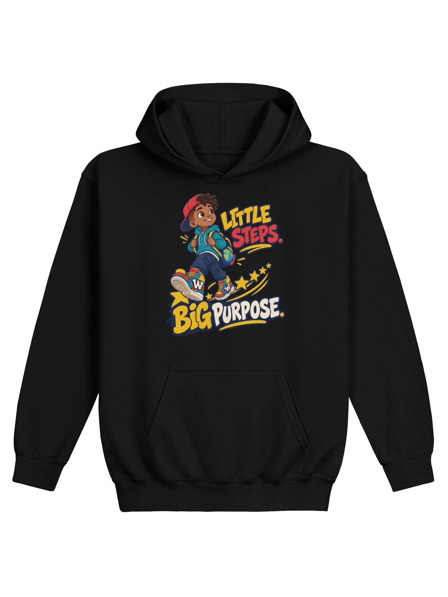 Little Steps. Big Purpose. Youth Hoodie product image (1)