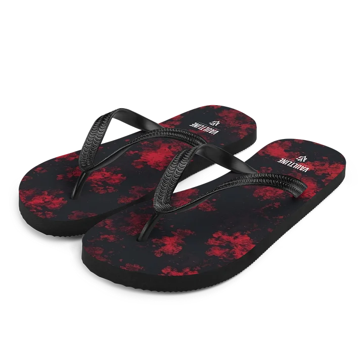 Vaultline Crimson Abyss Flip-Flops product image (1)