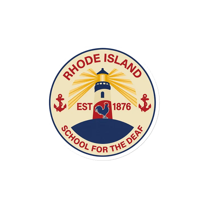 Rhode Island School for the Deaf Seal Magnet product image (2)