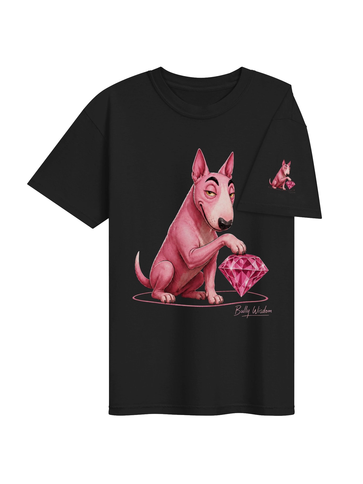 Bull Panther – Bull Terrier Character T-Shirt product image (7)
