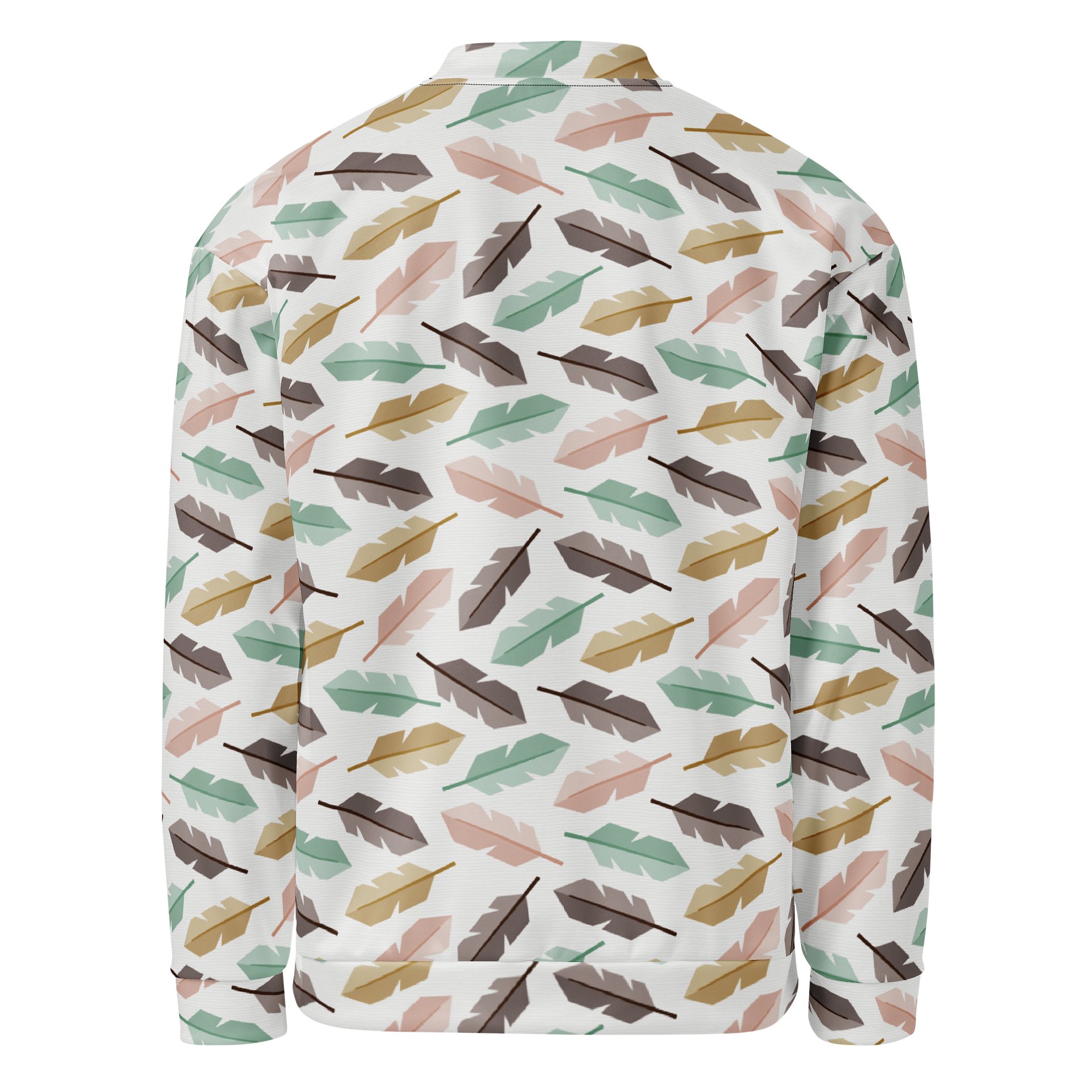 Mid-Century Modern Feathers Bomber Jacket product image (2)