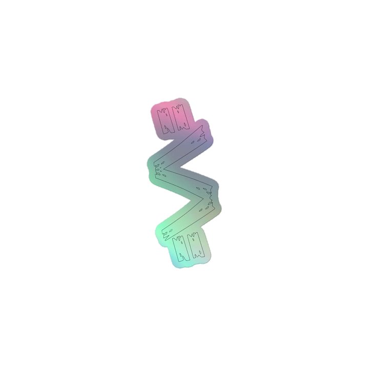 'OGsnark' holo logo sticker product image (1)