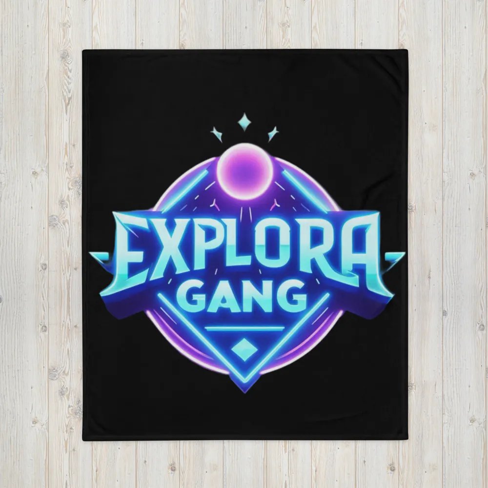 Explora Gang Official Logo Blanket product image (4)