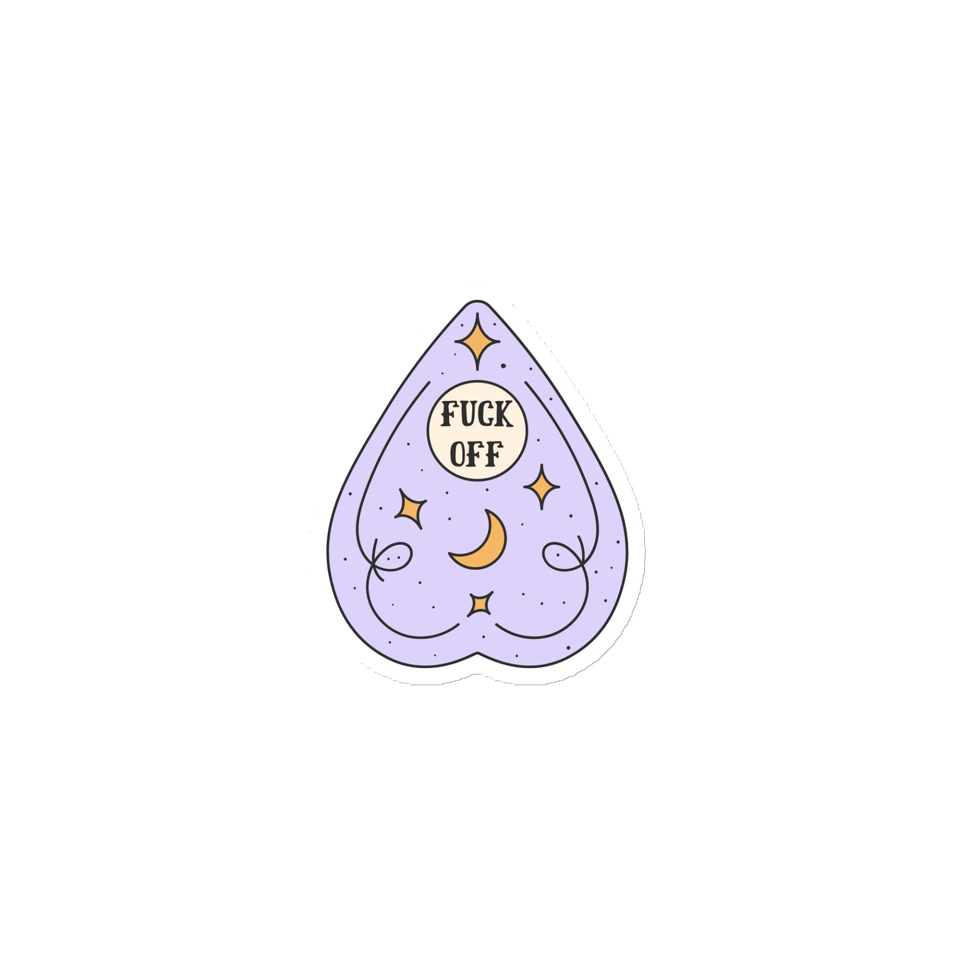 "Fuck Off" Ouija Board Response Magnet product image (1)