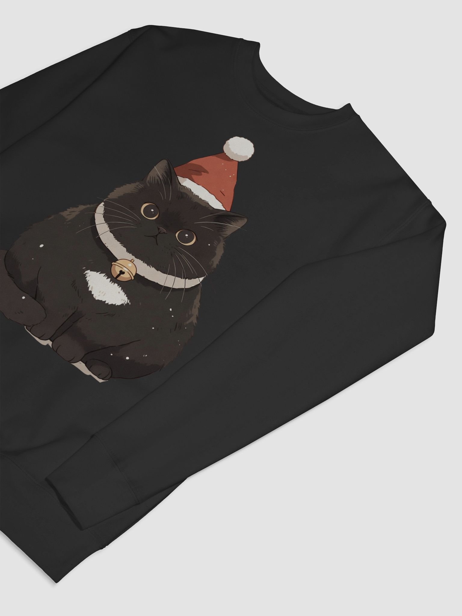 Festive Feline Santa Sweatshirt product image (7)