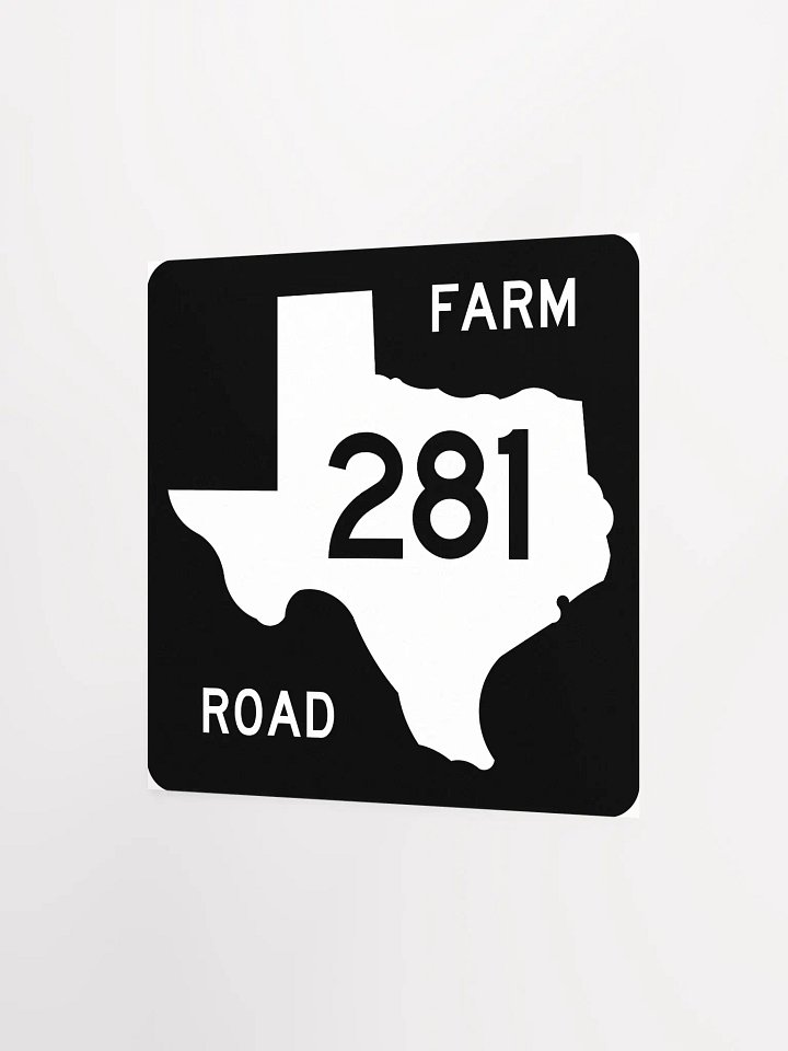 Texas Farm Road Sign FM 281 Poster product image (5)